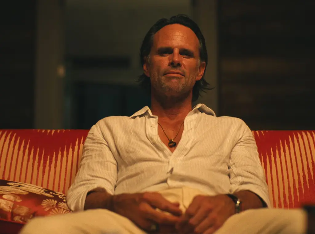 The White Lotus star plays Rick Hatchett on the HBO show (HBO)