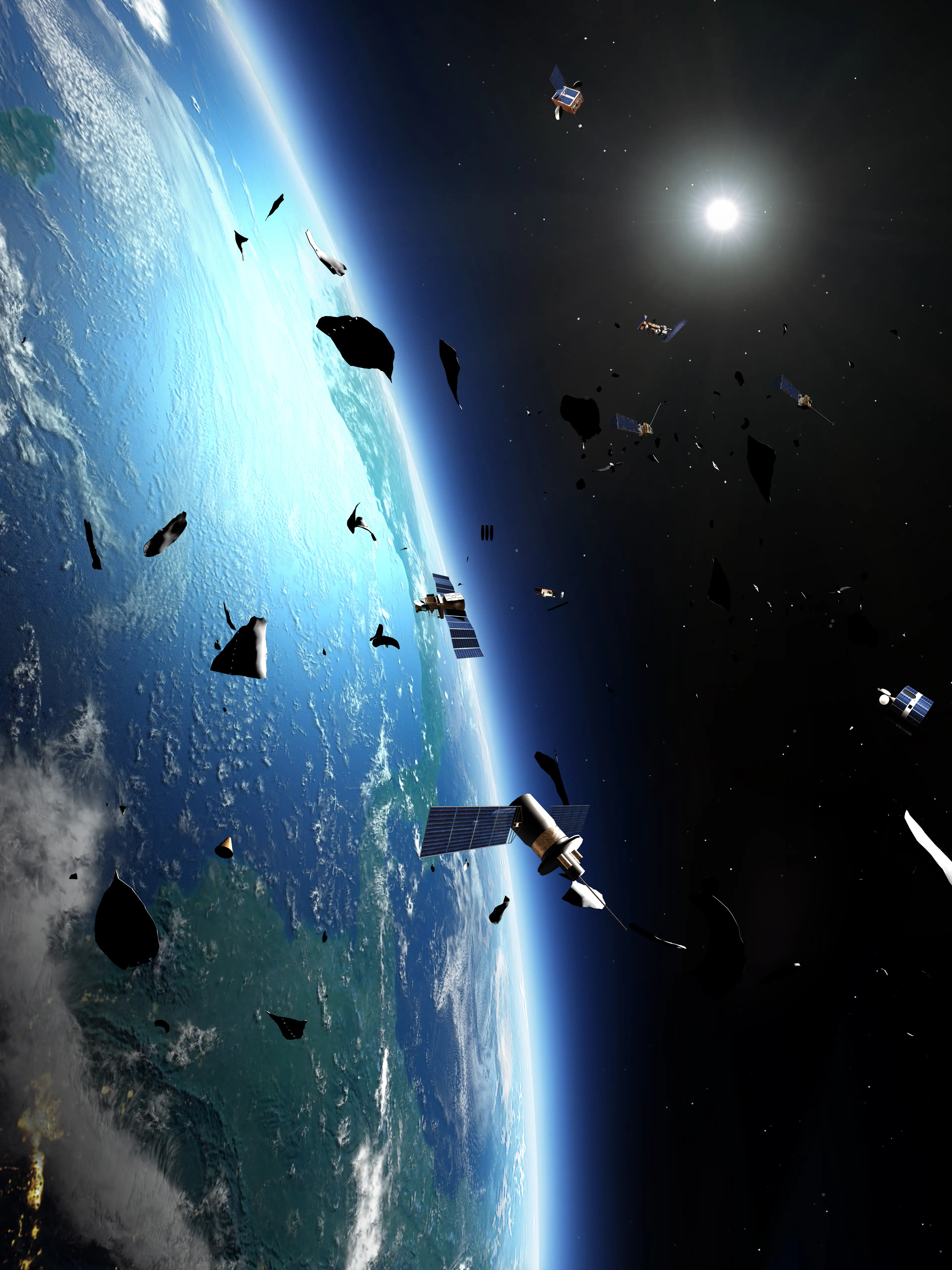 Space junk could end humanity as we know it (Getty Stock Image)