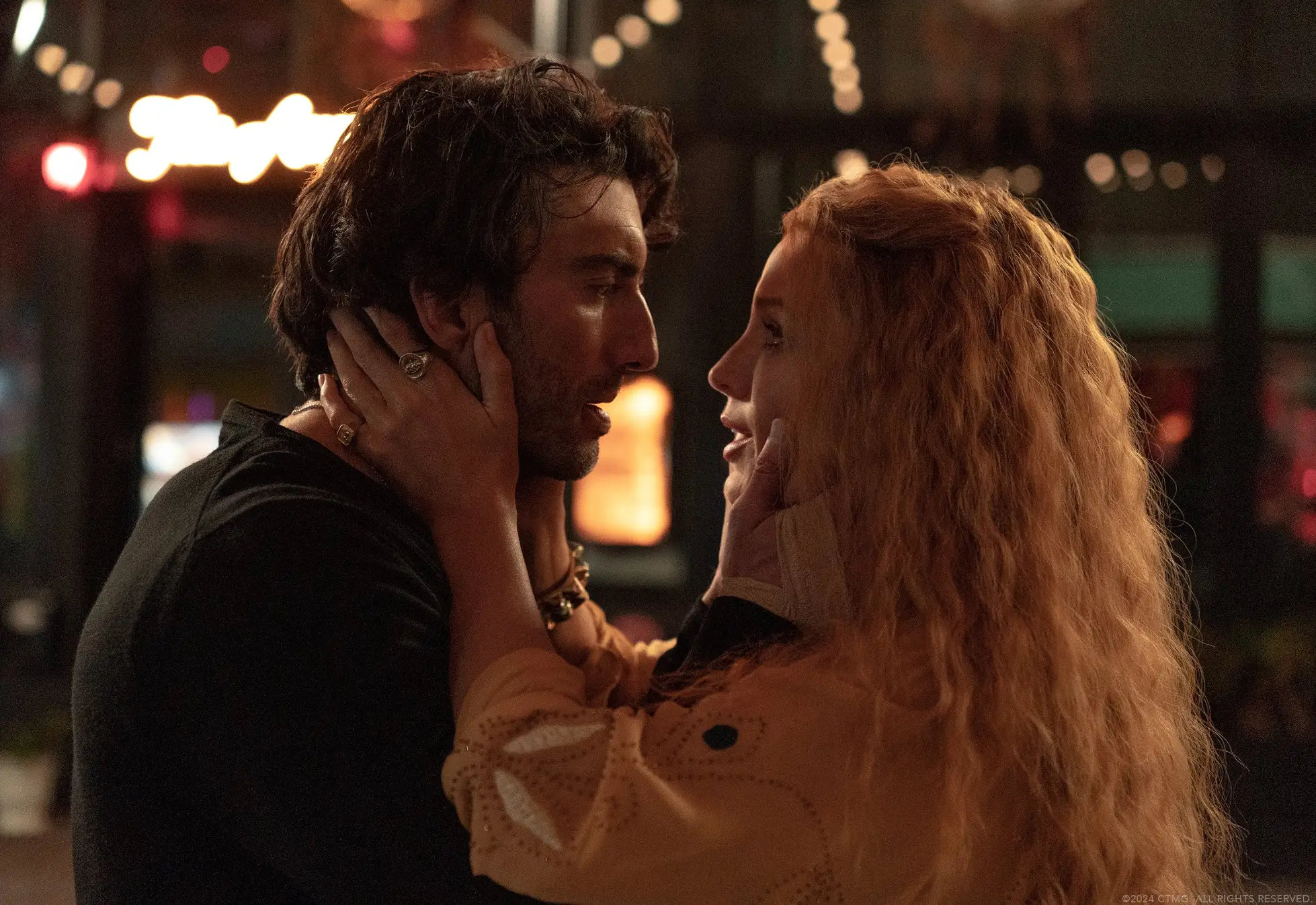 Baldoni and Lively star in the lead roles. (Sony Pictures Releasing)