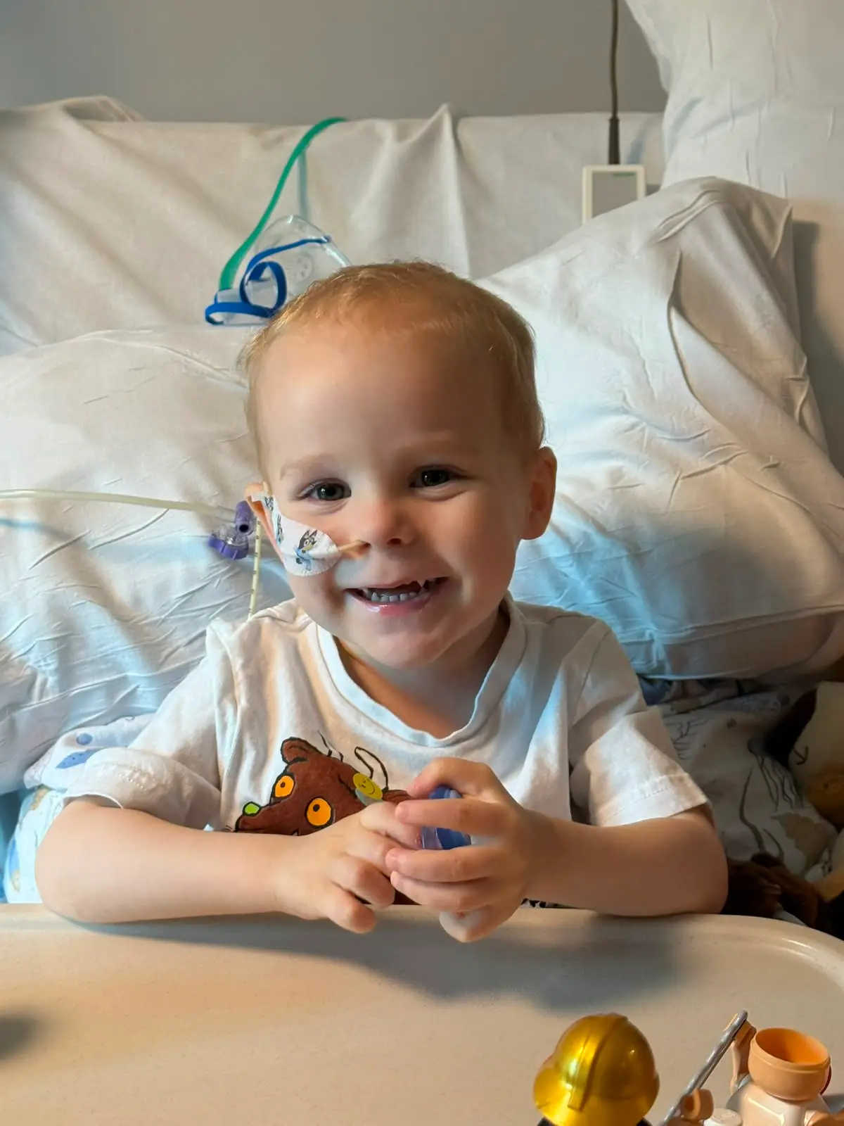 The family are appealing for help to fund their son's treatment (Sarah Sloman)