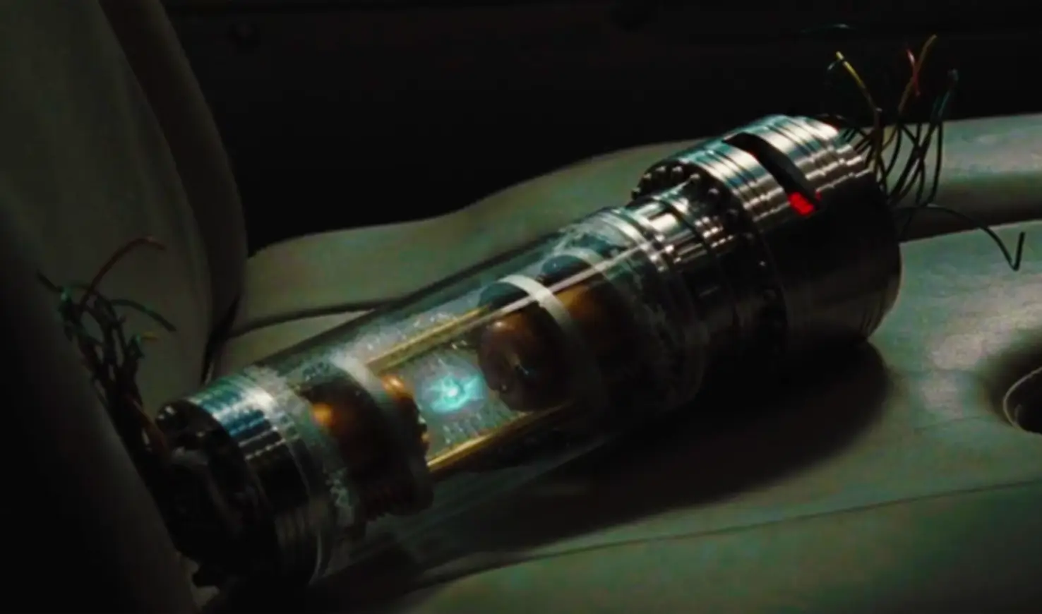 Tom Hanks had to search for the canister in the film.