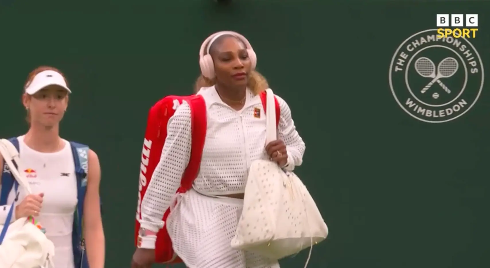 Viewers say they haven't noticed it during Wimbledon coverage. (BBC)
