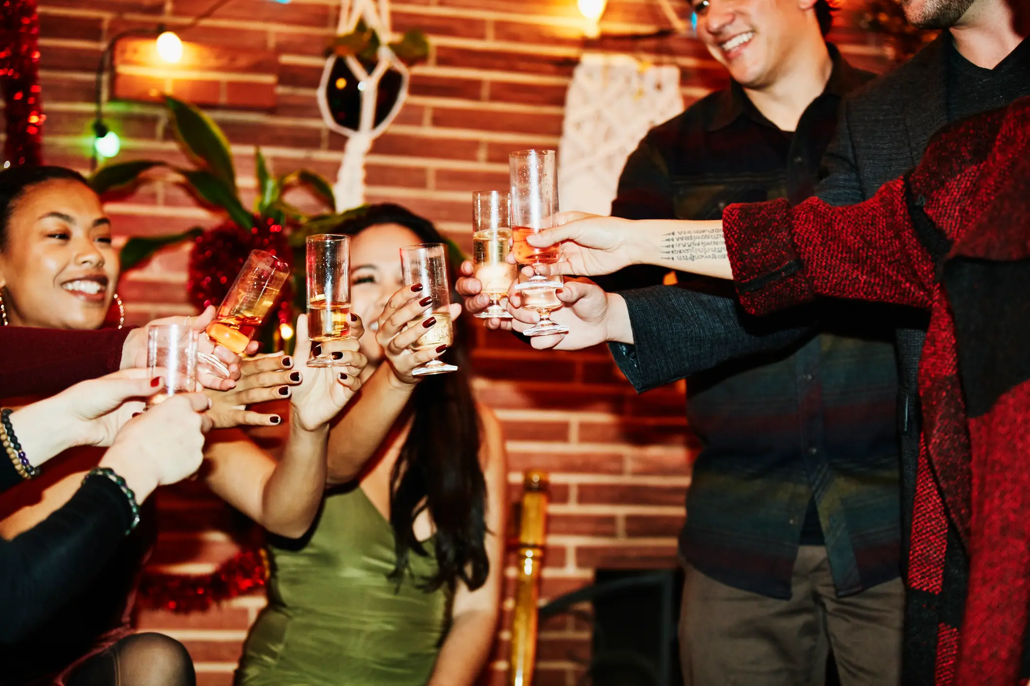 The alcohol is often flowing around Christmas time (Getty Stock Images)