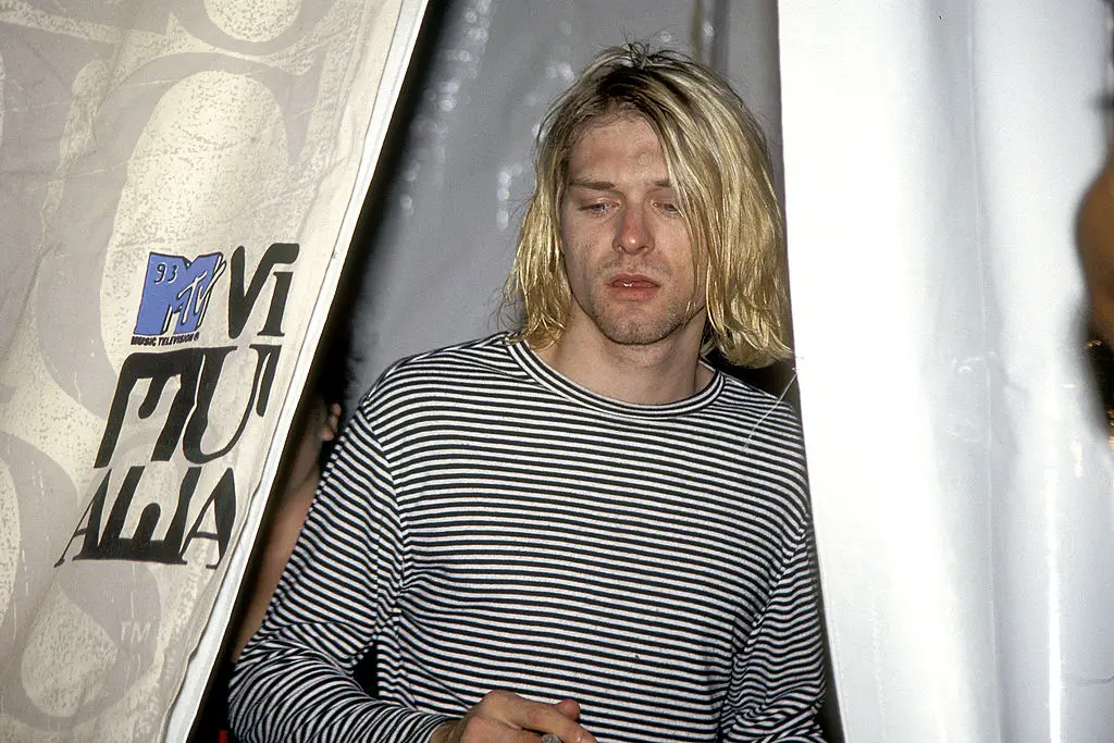 Cobain had battled depression and drug abuse over his life (Photo by Terry McGinnis/WireImage)
