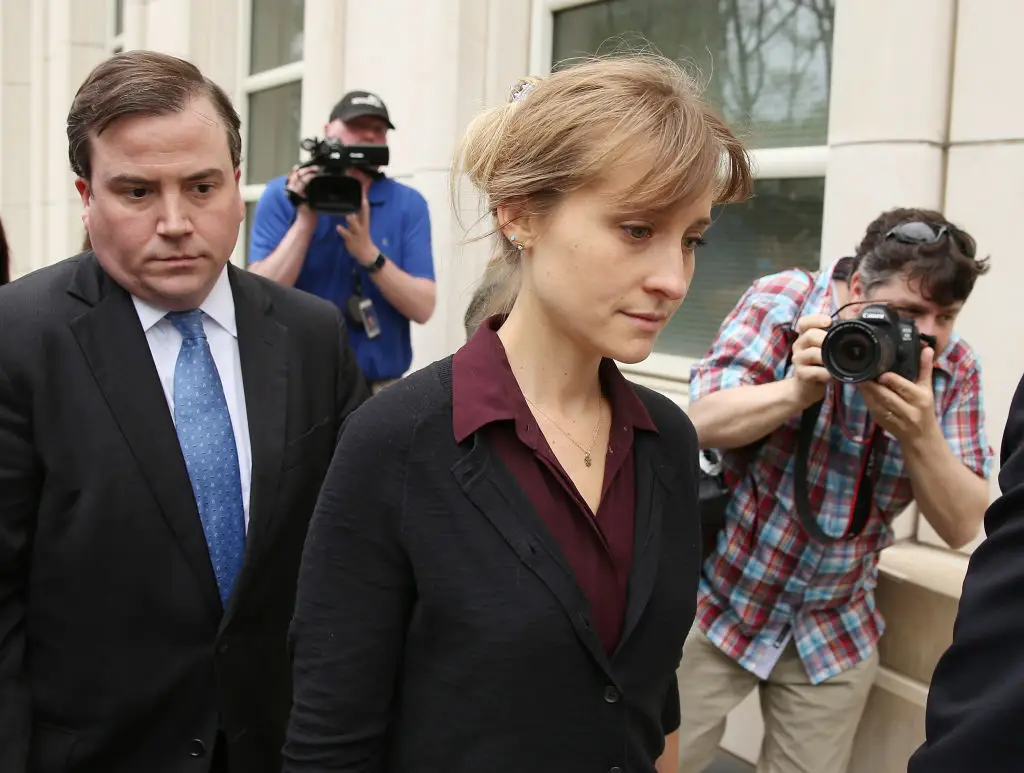 Allison Mack, who was convicted for her role in the cult, has spoken out in a new podcast (Jemal Countess/Getty Images)