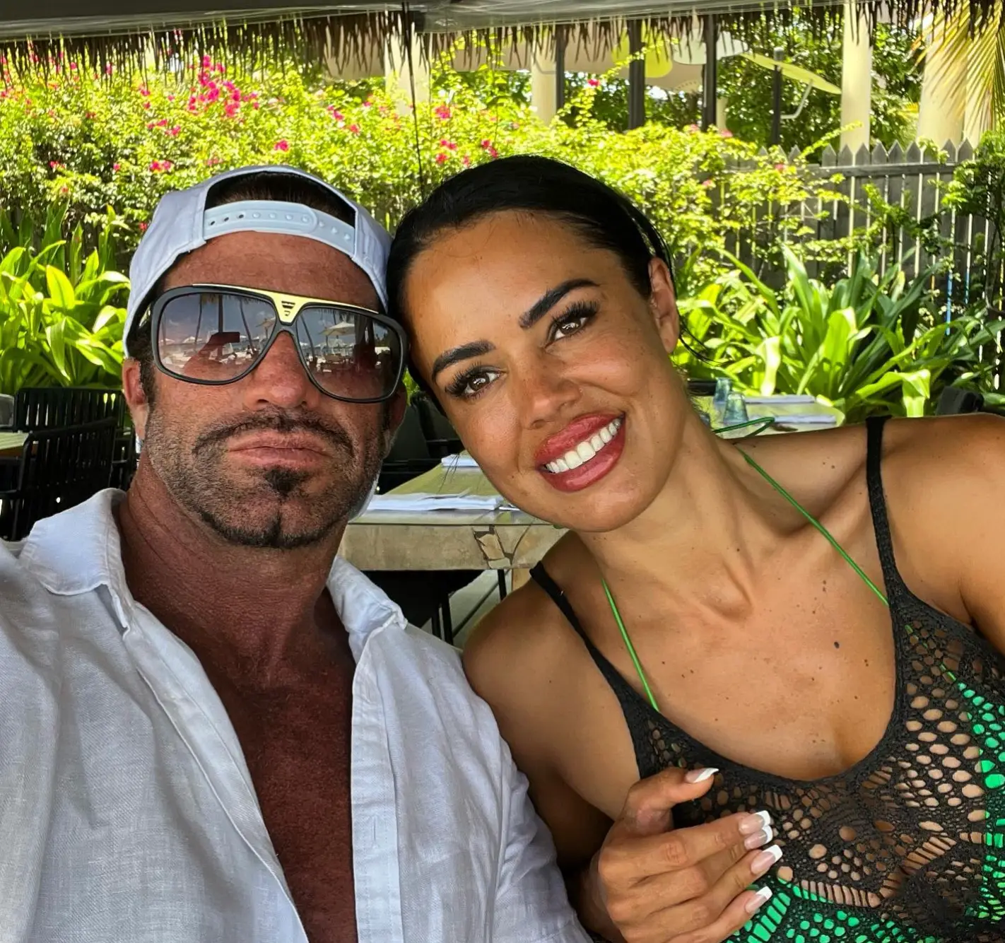 Travers and his wife Taesha. (Instagram/ @traversbeynonofficial)