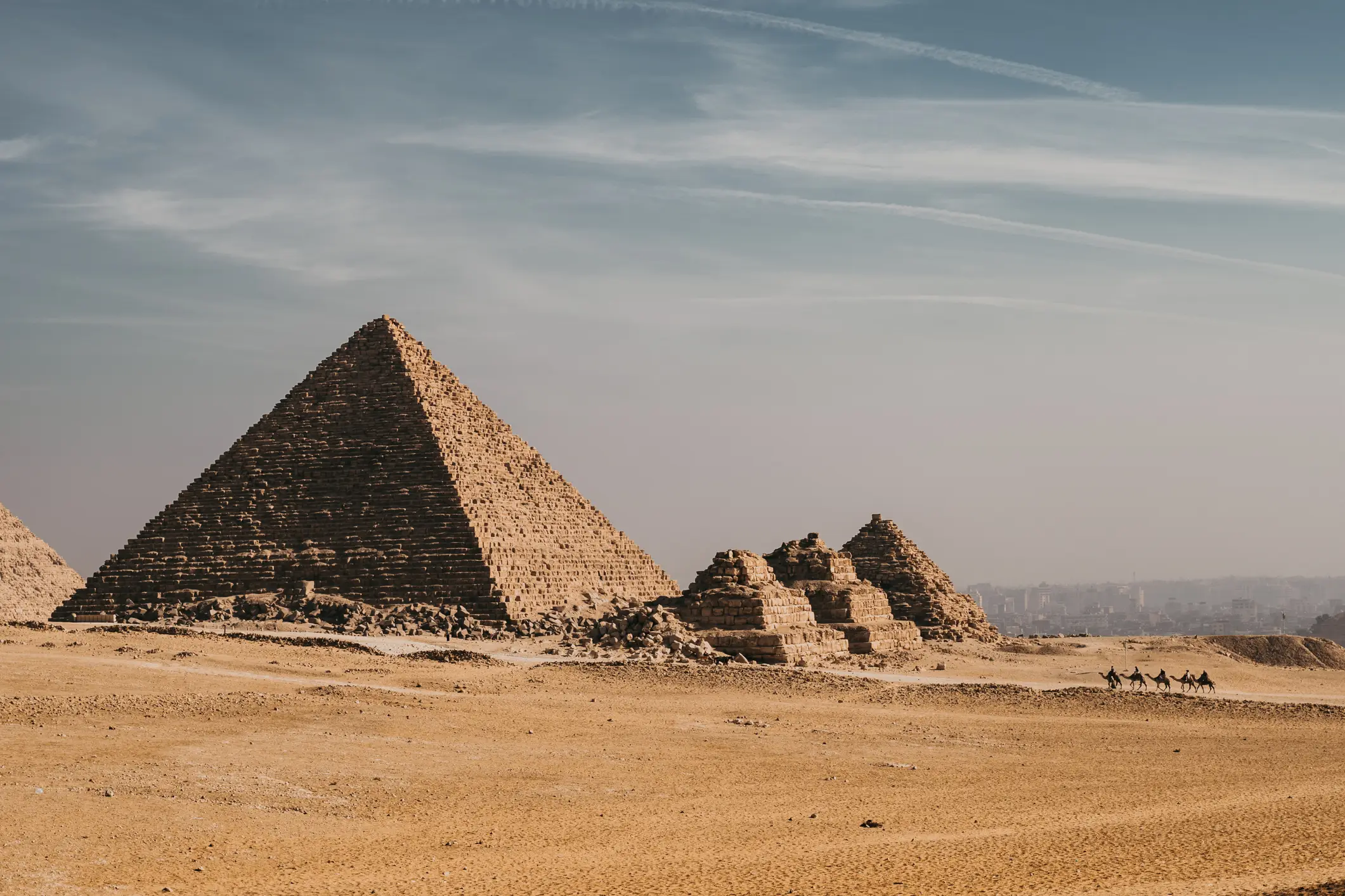 New research by Sefy Levy proposes that the Great Pyramid of Giza was designed not merely as a tomb (Getty Stock Images)