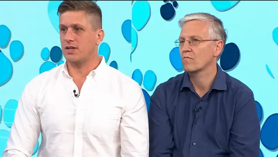 AI consultant Paul Conyngham and UNSW Professor Pall Thordarson (YouTube/TODAY)