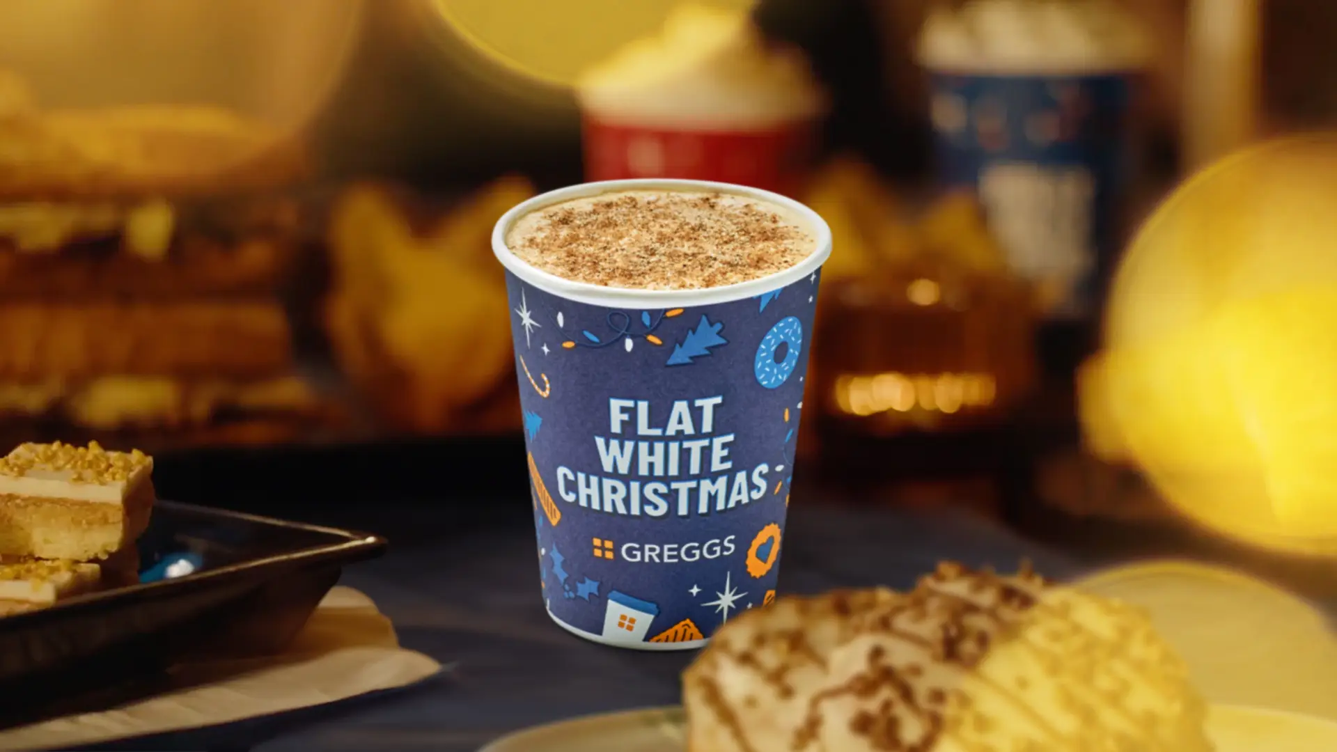 Greggs Gingerbread Flat White? Oh go on then (Greggs)