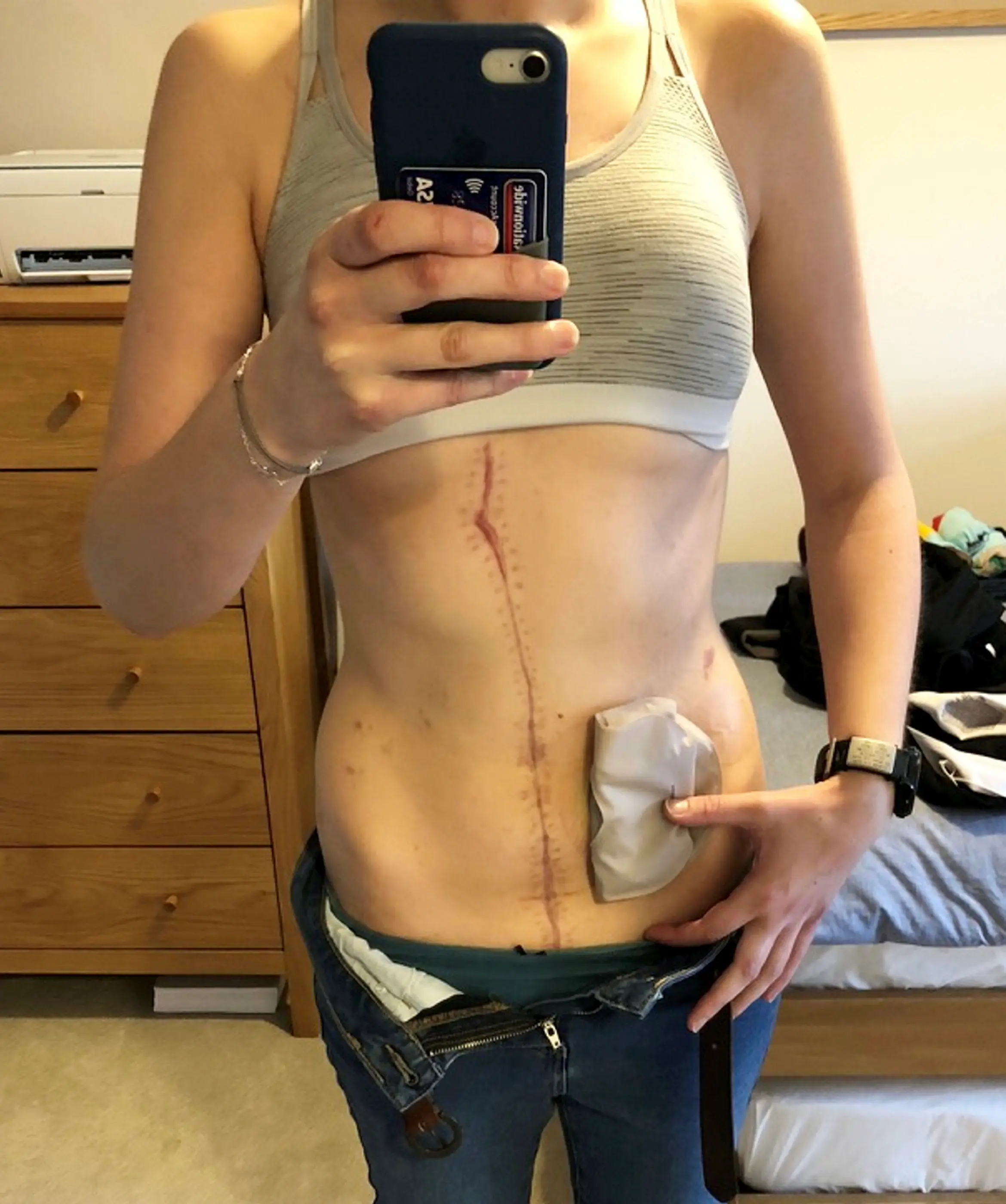 Rebecca previously worked as an outdoor education instructor (SWNS)