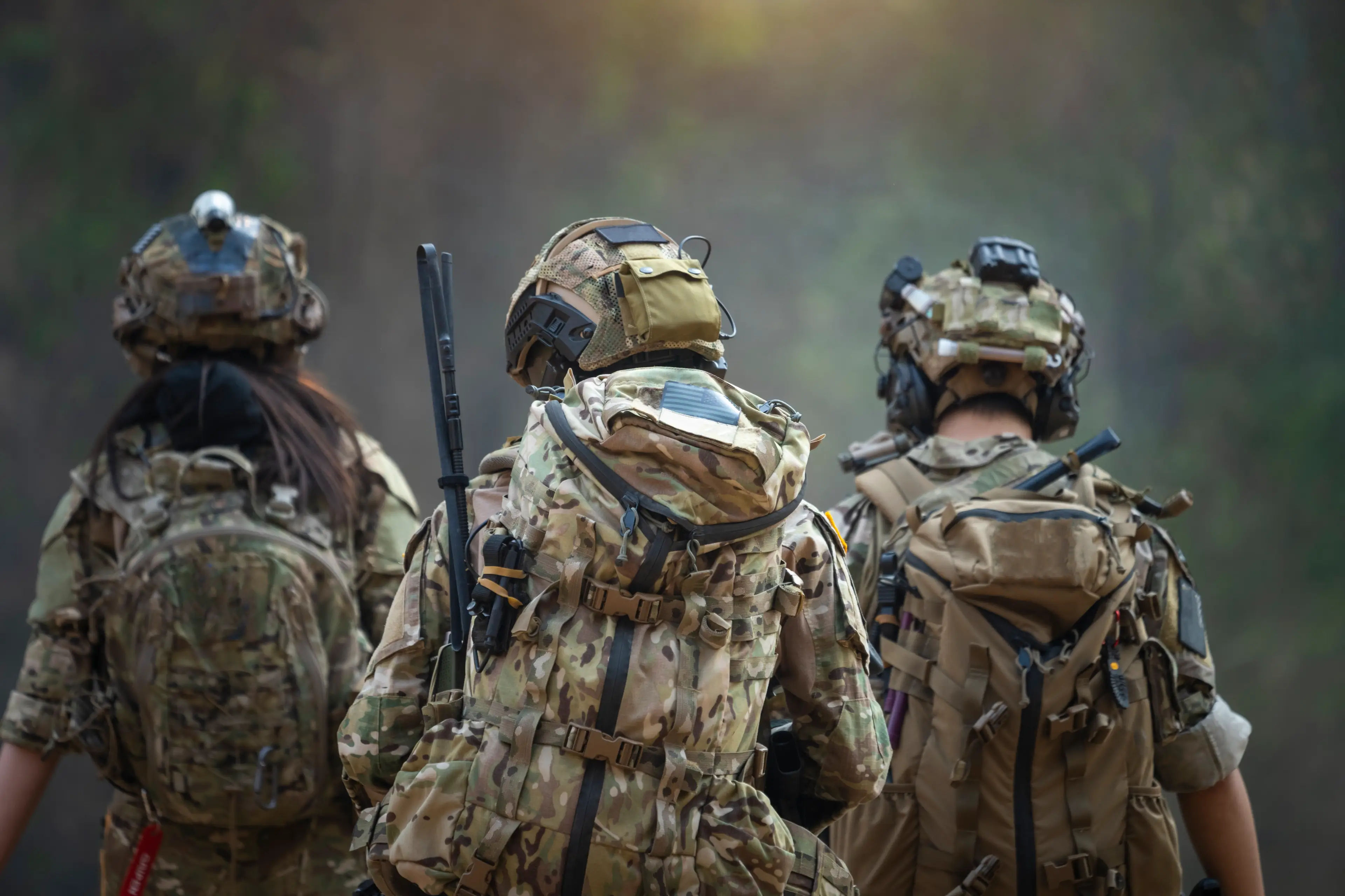 There wouldn't be space for most 18-year-olds to choose a year in the armed forces, so most would be working unpaid weekends. (Getty Stock Photo)