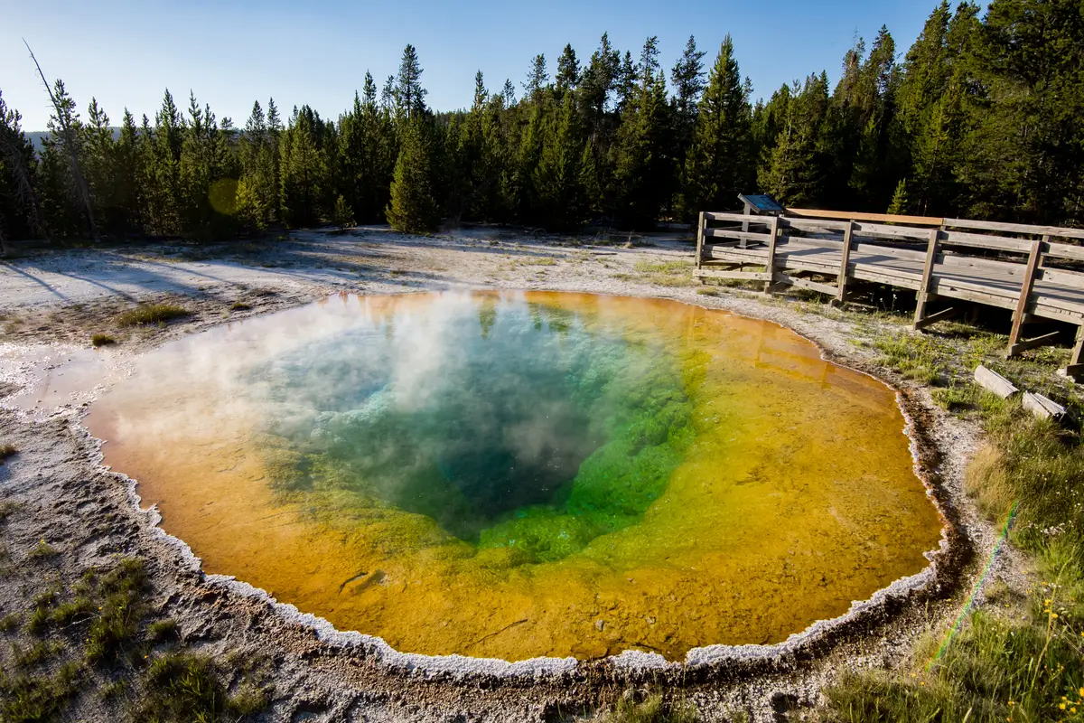 His body dissolved in the acidic water, leaving behind just his wallet and flip-flops (Patrick Gorski/NurPhoto via Getty Images)
