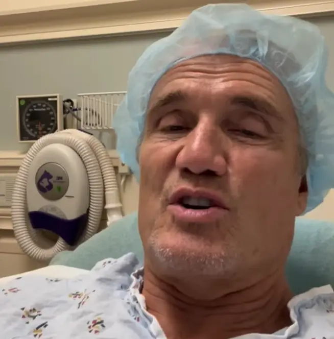 Lundgren had to have tumours removed. (Instagram/@dolphlundgren)