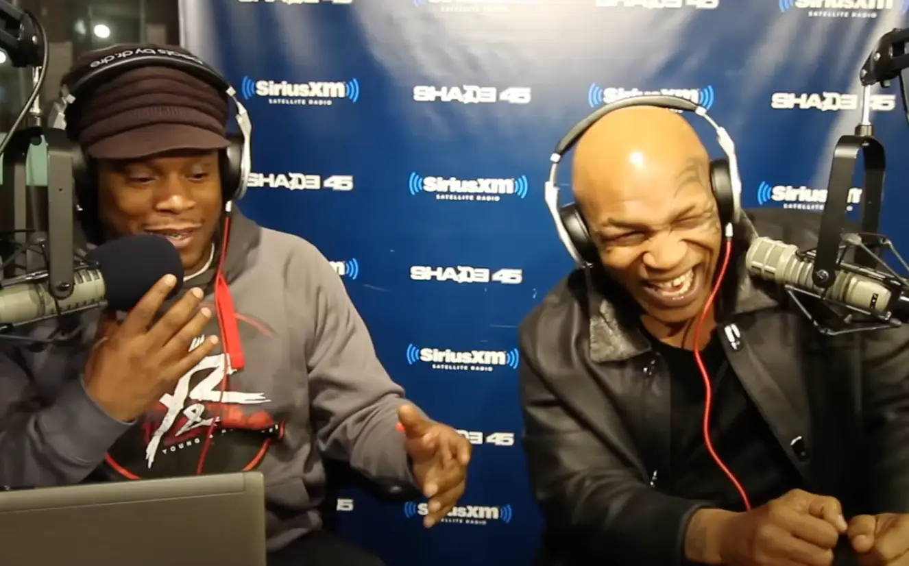 Tyson claims Pitt looked 'a little high'.