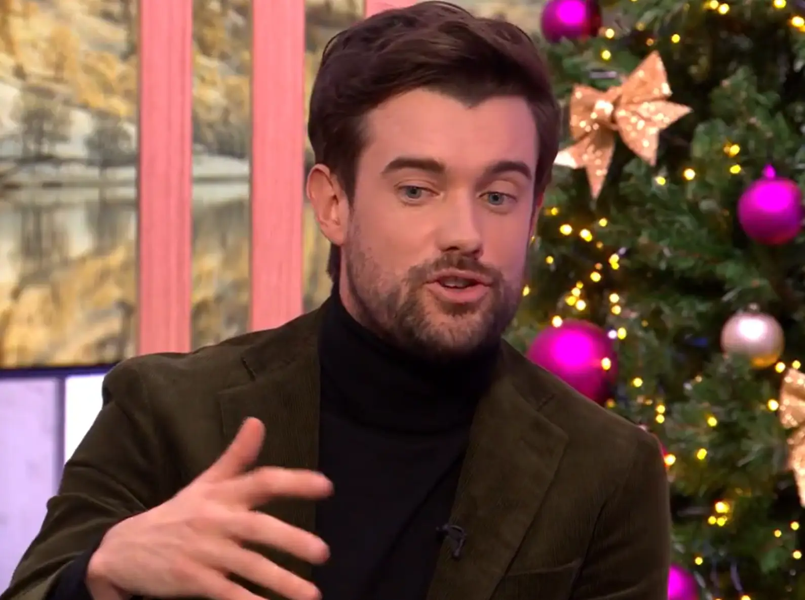 Jack Whitehall couldn't resist a joke at Gregg Wallace's expense. (BBC) 