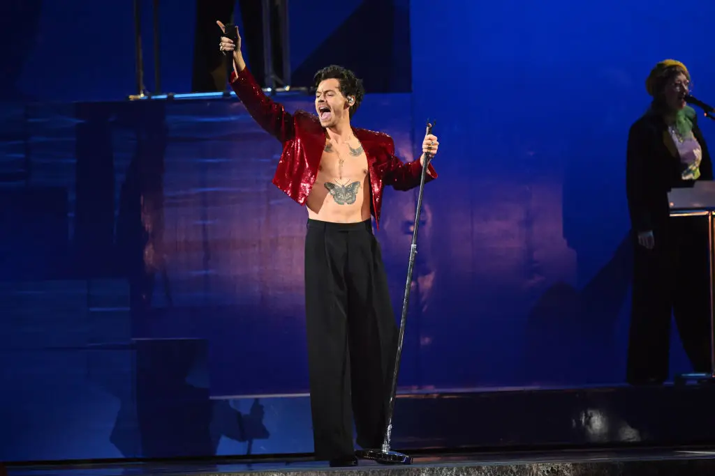 The singer last performed at the Brit Awards in 2023 (Samir Hussein/WireImage/Getty Images)