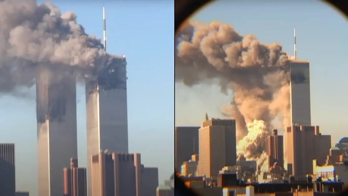 Man who released unseen footage of 9/11 23 years later explains what witnessing the attack was like