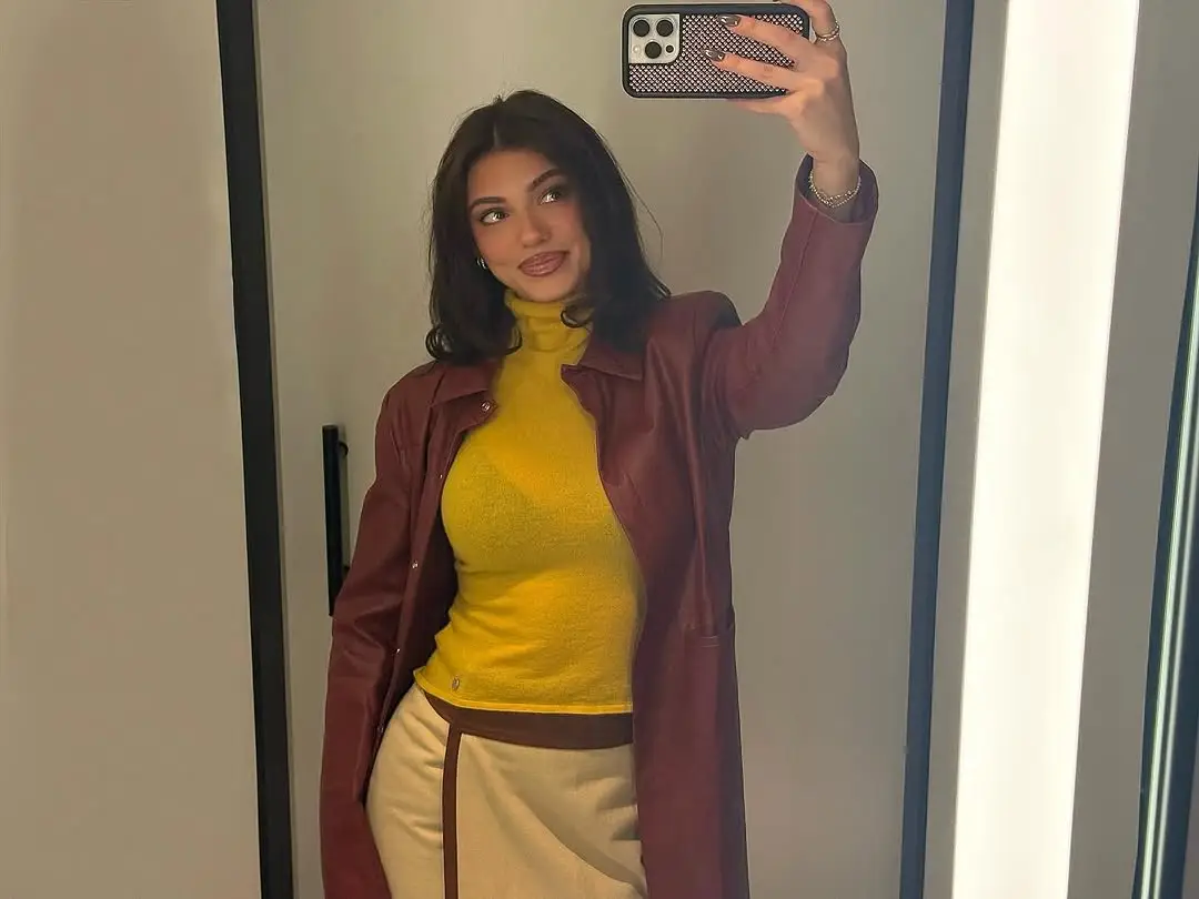 Sacha Baron Cohen has been linked to 26-year-old Kelsey Calemine (Instagram/@fatherkels)