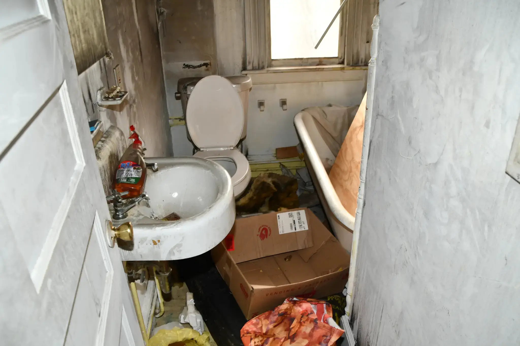 The victim allegedly wasn't even given access to a toilet (Waterbury Police Department)