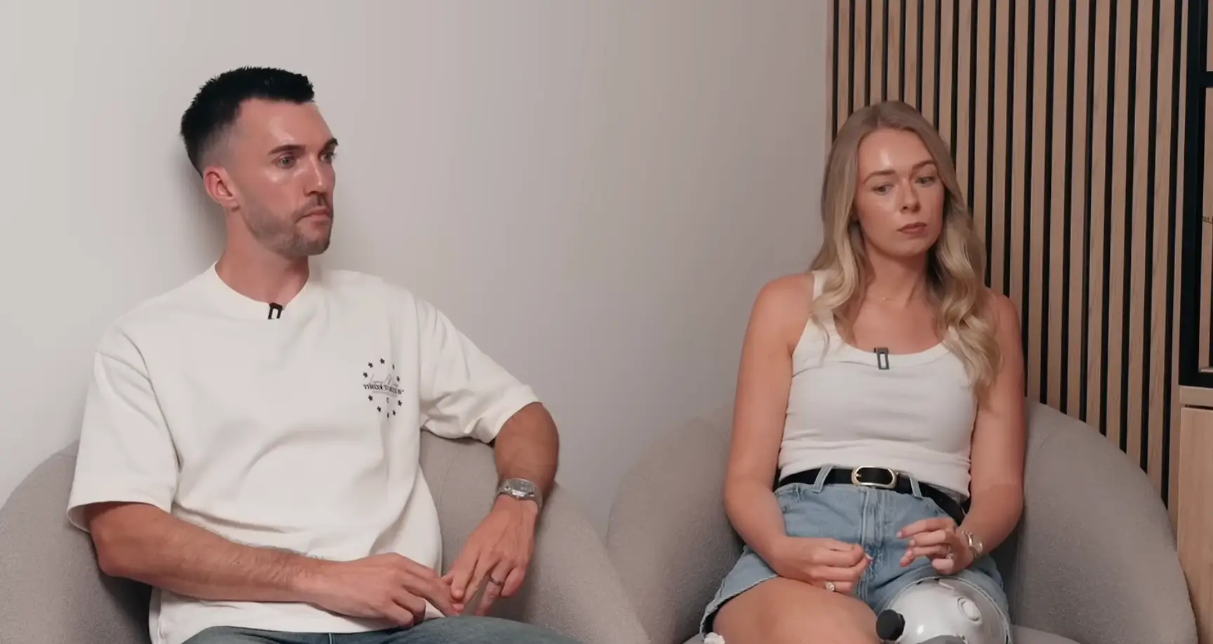 The now-married couple appeared on the YouTube podcast (Tom's Talks / YouTube)