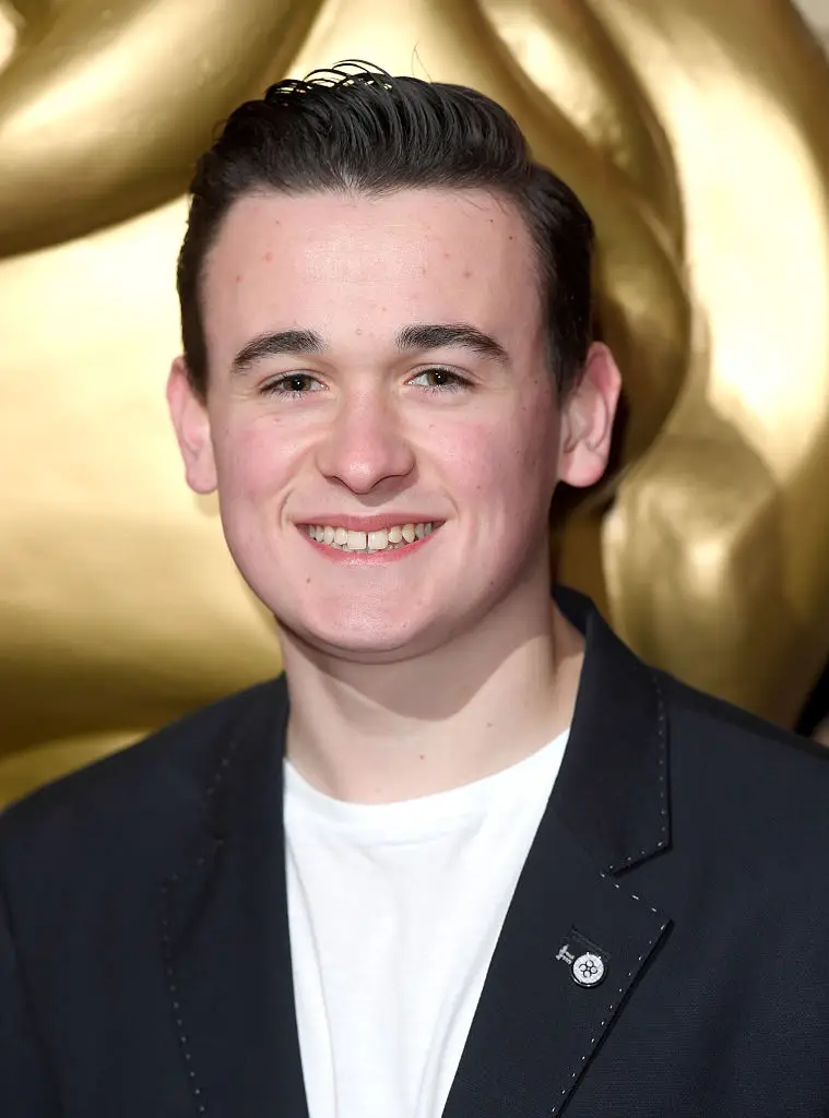 Reece Buttery at the BAFTA Children's Awards in 2016 (Getty Images)