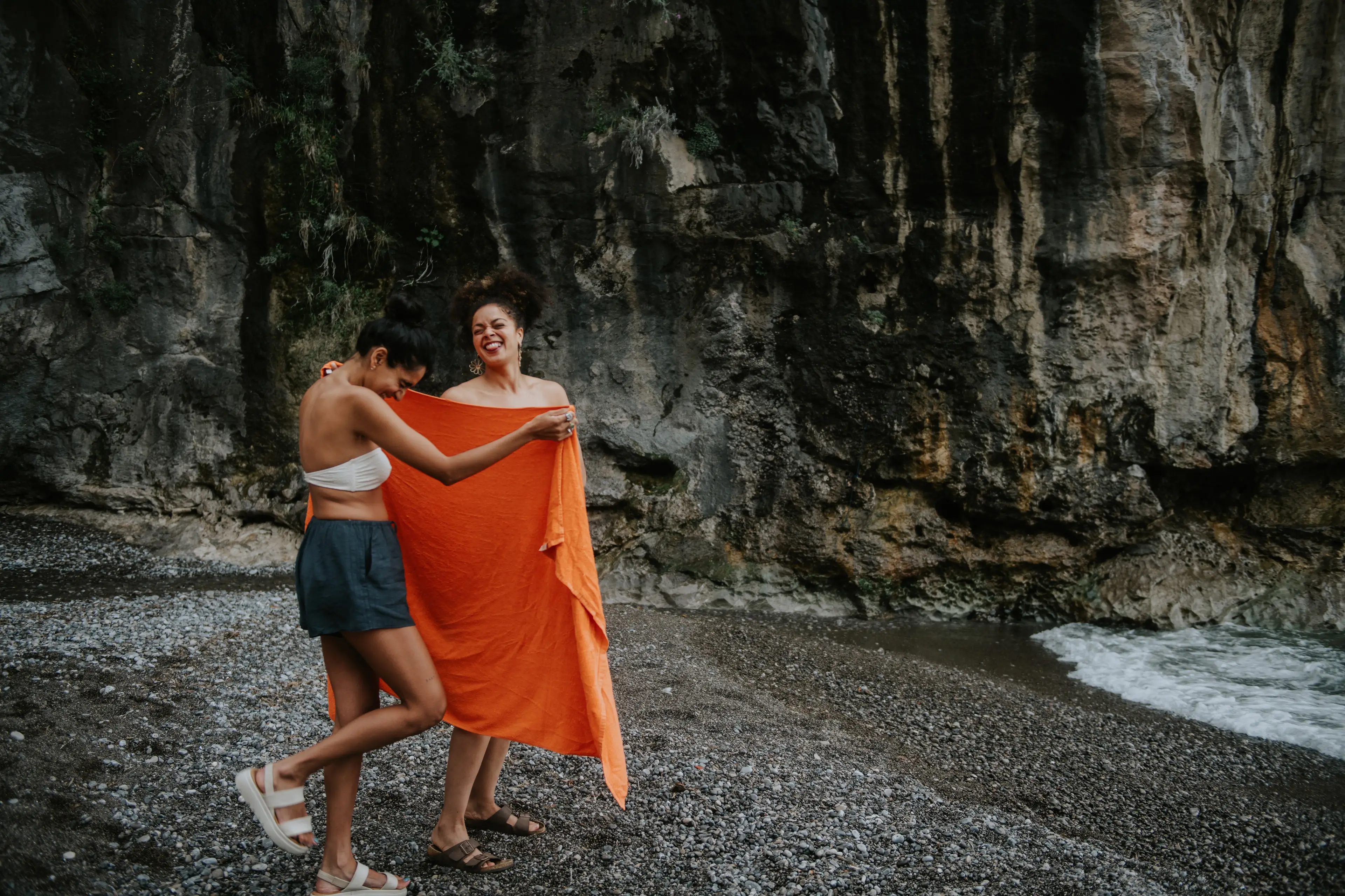 Clothing is optional on board the ship, but must be put back on before they get to the next port (Getty Stock)