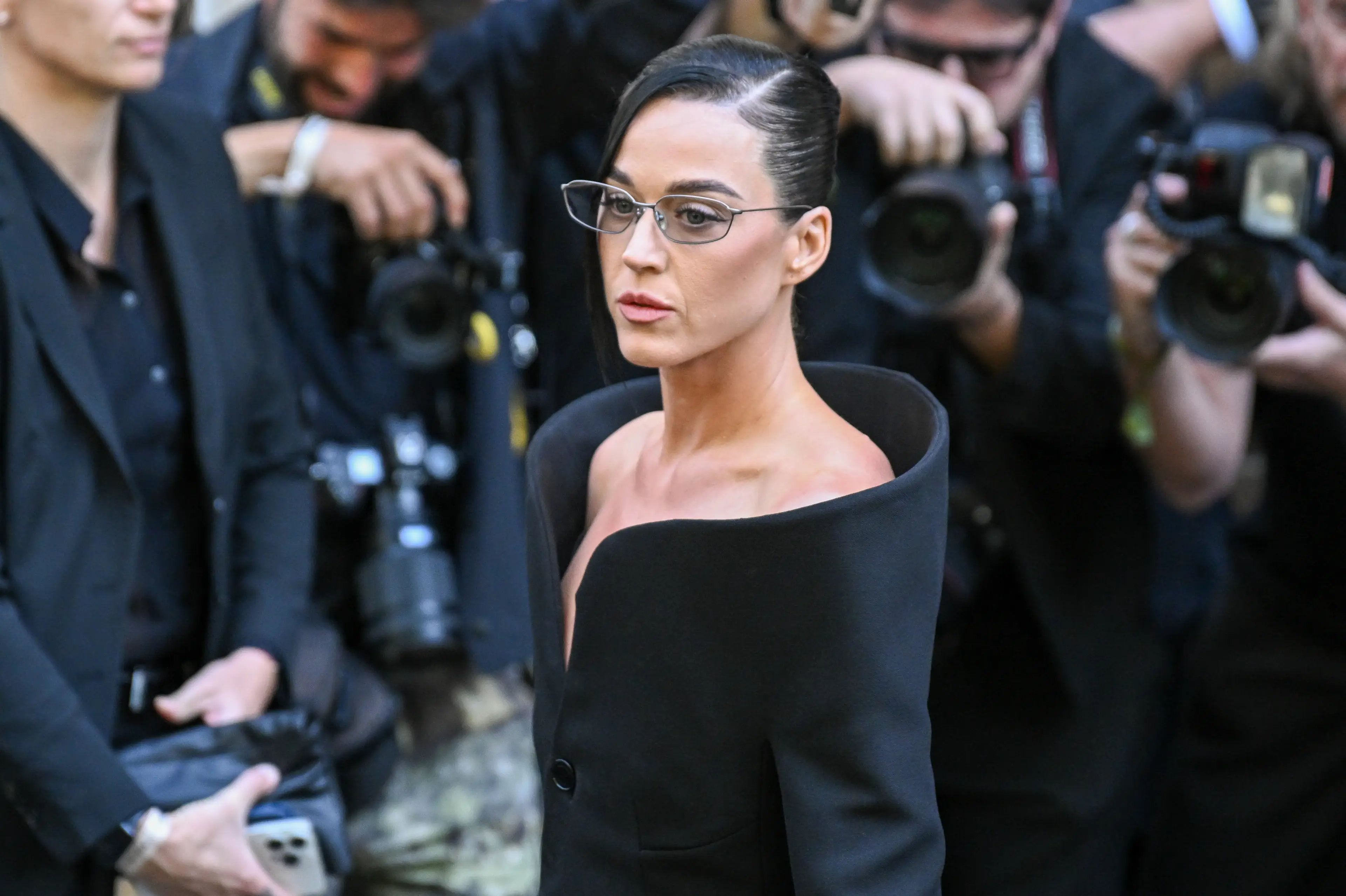 Perry said the claims were 'categorically false' and described them as 'dangerous reckless lies' (Stephane Cardinale - Corbis/Corbis via Getty Images)