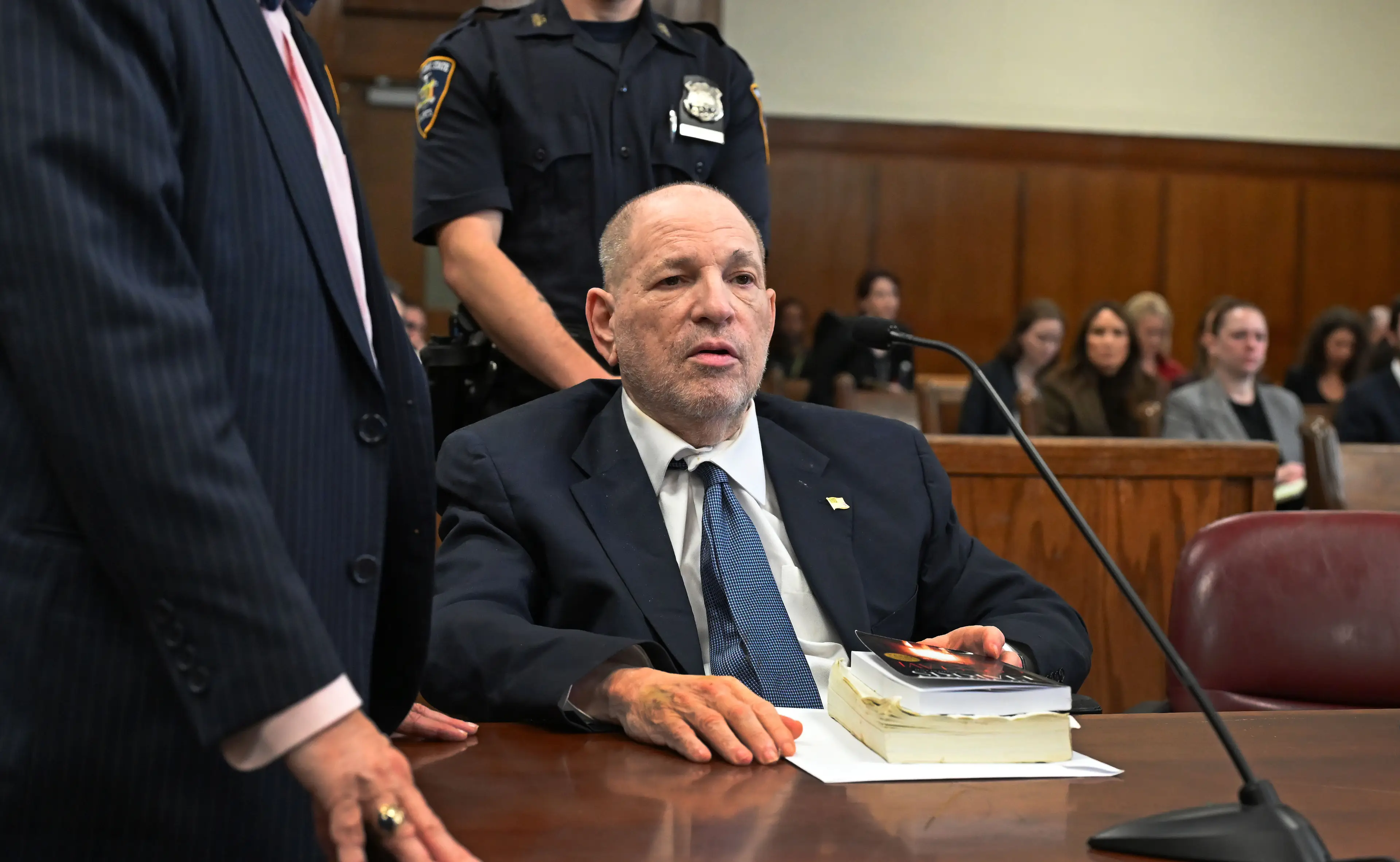 Dame Judi Dench previously credited Harvey Weinstein with launching her film career (Gregory P. Mango-Pool/Getty Images)