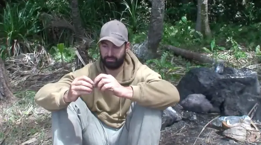 Xavier said he probably wouldn't do it again. (YouTube/Olivier Vittel)