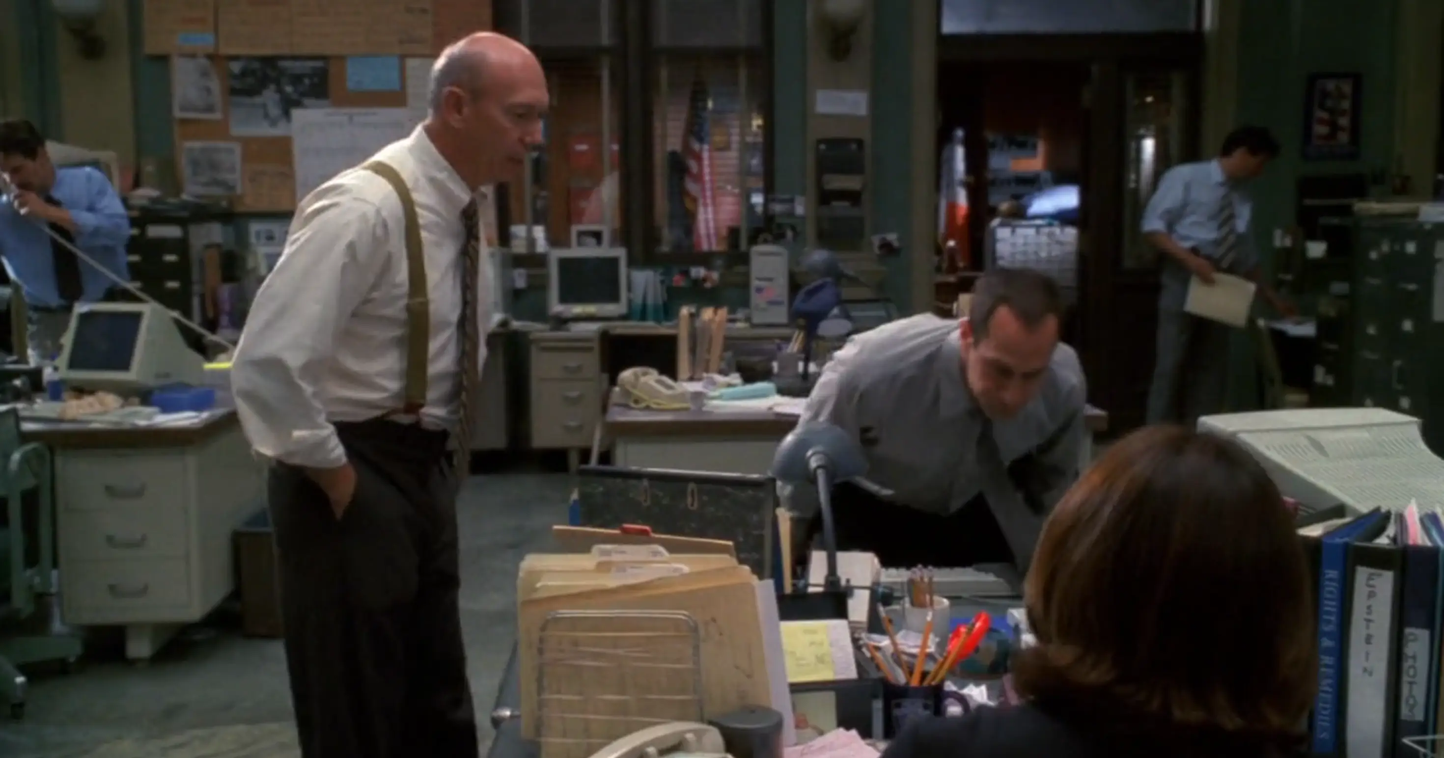 The Epstein file in episode two of Law and Order: SVU (NBC)