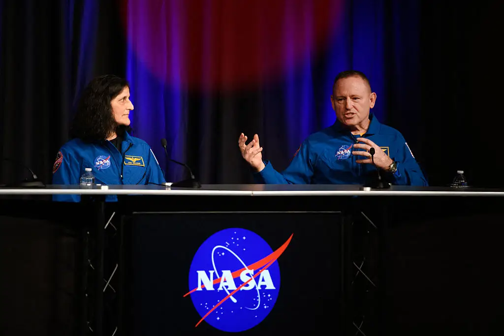 The astronauts were almost lost in space (MARK FELIX/AFP via Getty Images)