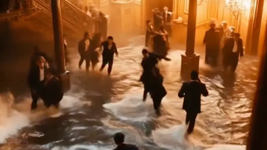 People creeped out by eerie video showing 'what it was like to wake up on the Titanic in 1912'