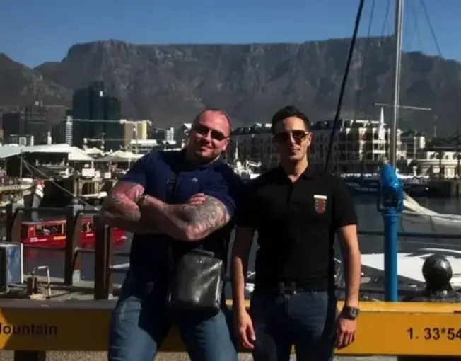 Peter appears in The Tinder Swindler as Simon Leviev's bodyguard.