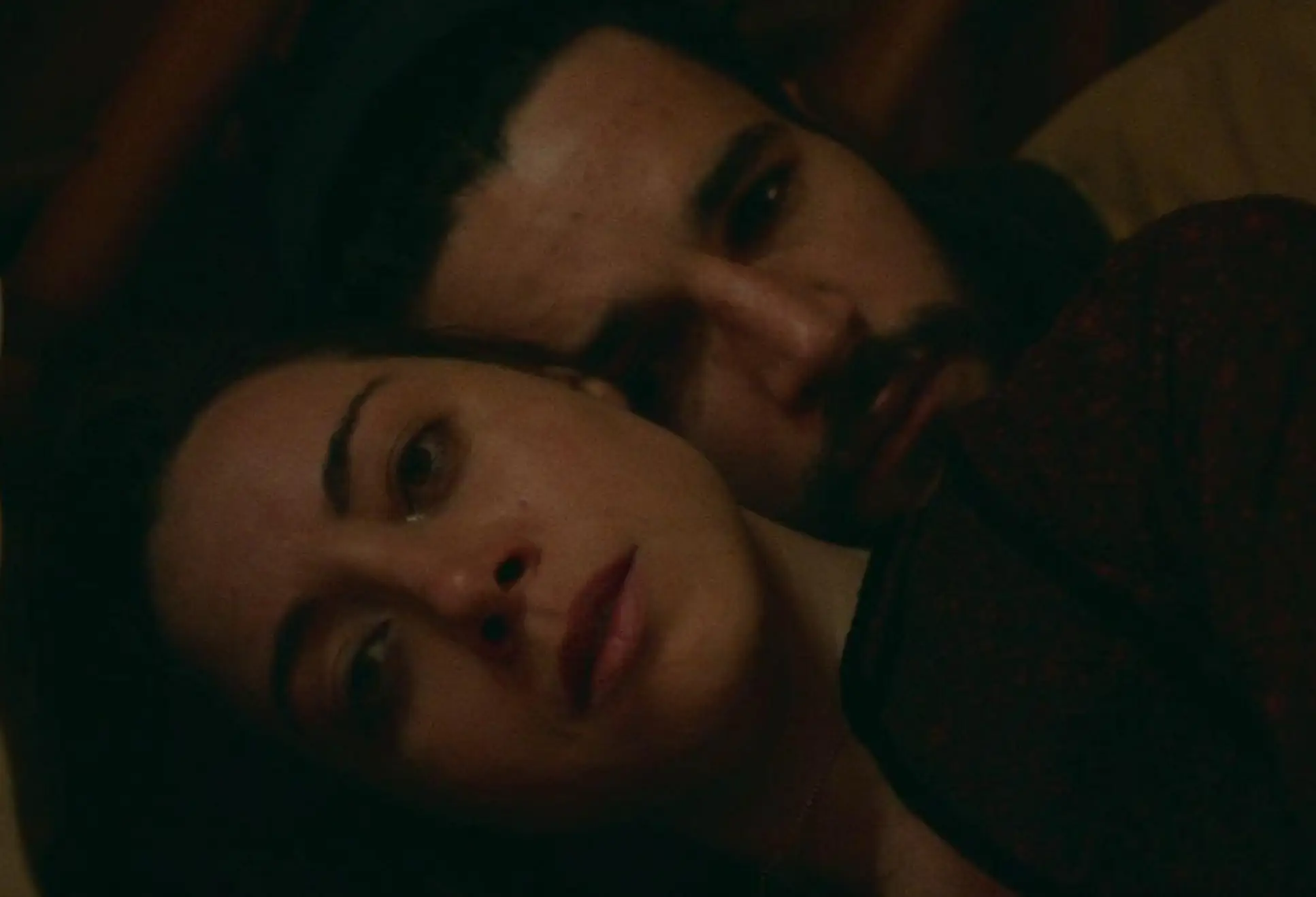 Plaza and Abbott starred together in the psychological thriller Black Bear (Momentum Pictures) 