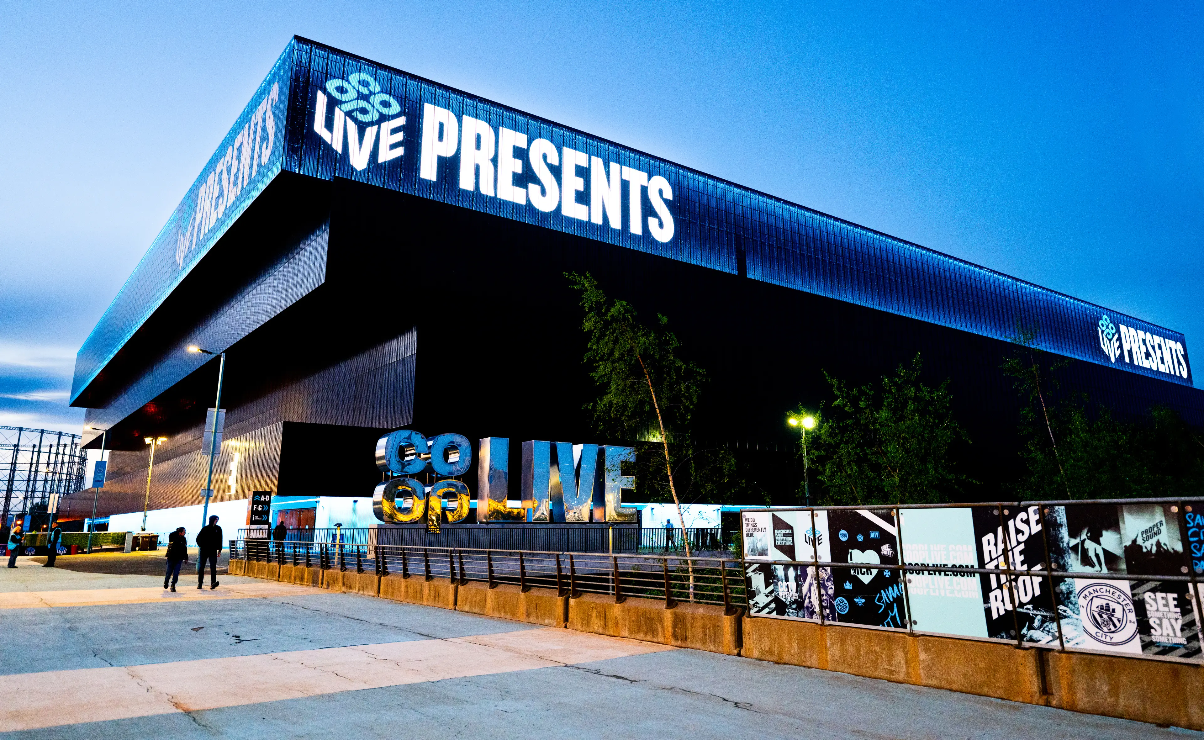 The concert was scheduled to take place at Co-op Live (Shirlaine Forrest/WireImage)