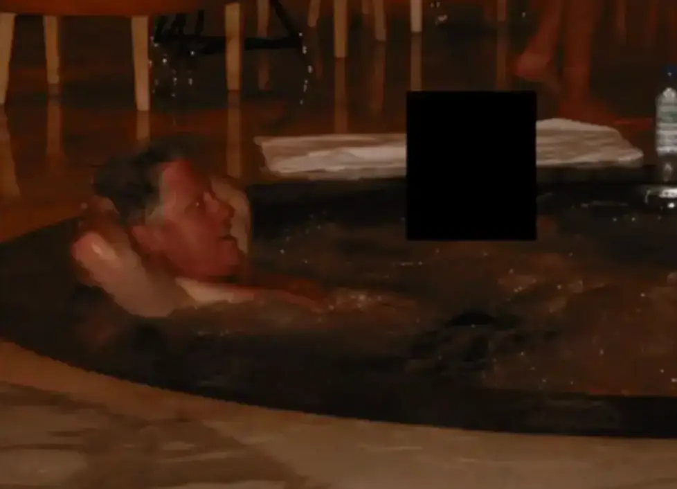 Bill Clinton appears in a number of photographs in the Epstein files (US Department of Justice)