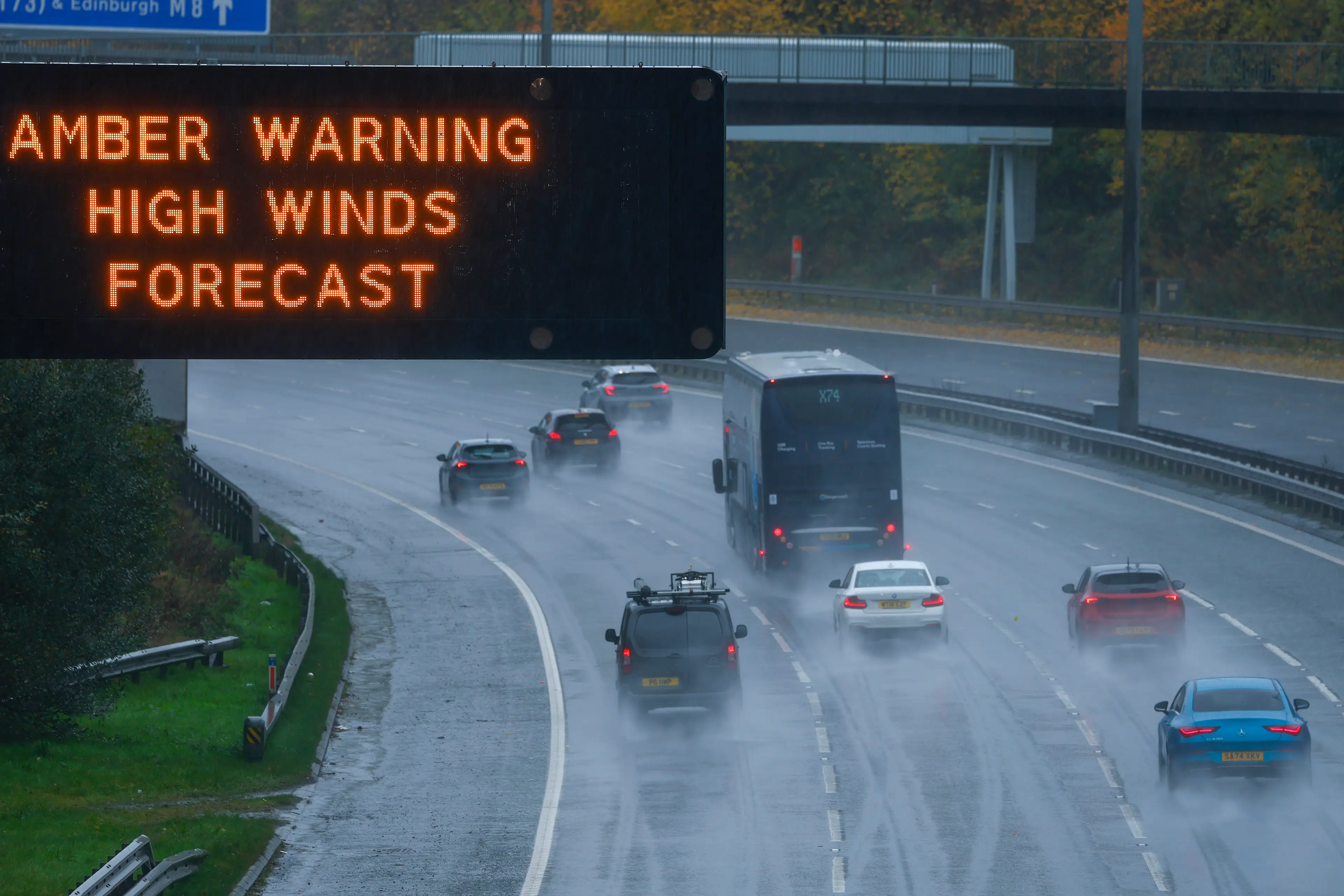 Storm Boelo caused travel chaos (Jeff J Mitchell/Getty Images)