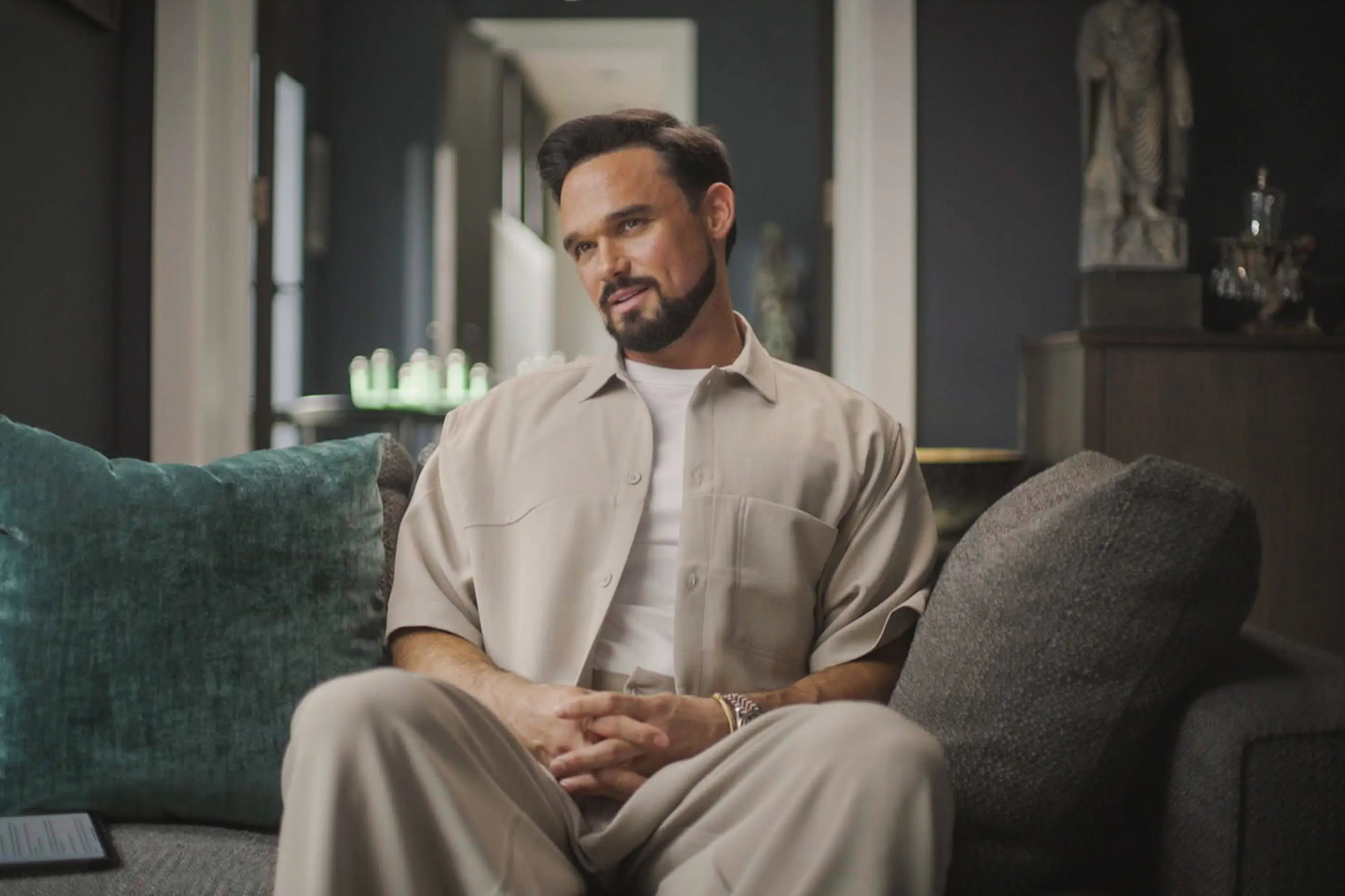 Gates, 41, reflected on his whirlwind romance with Price in the documentary series (Mindhouse/Sky)