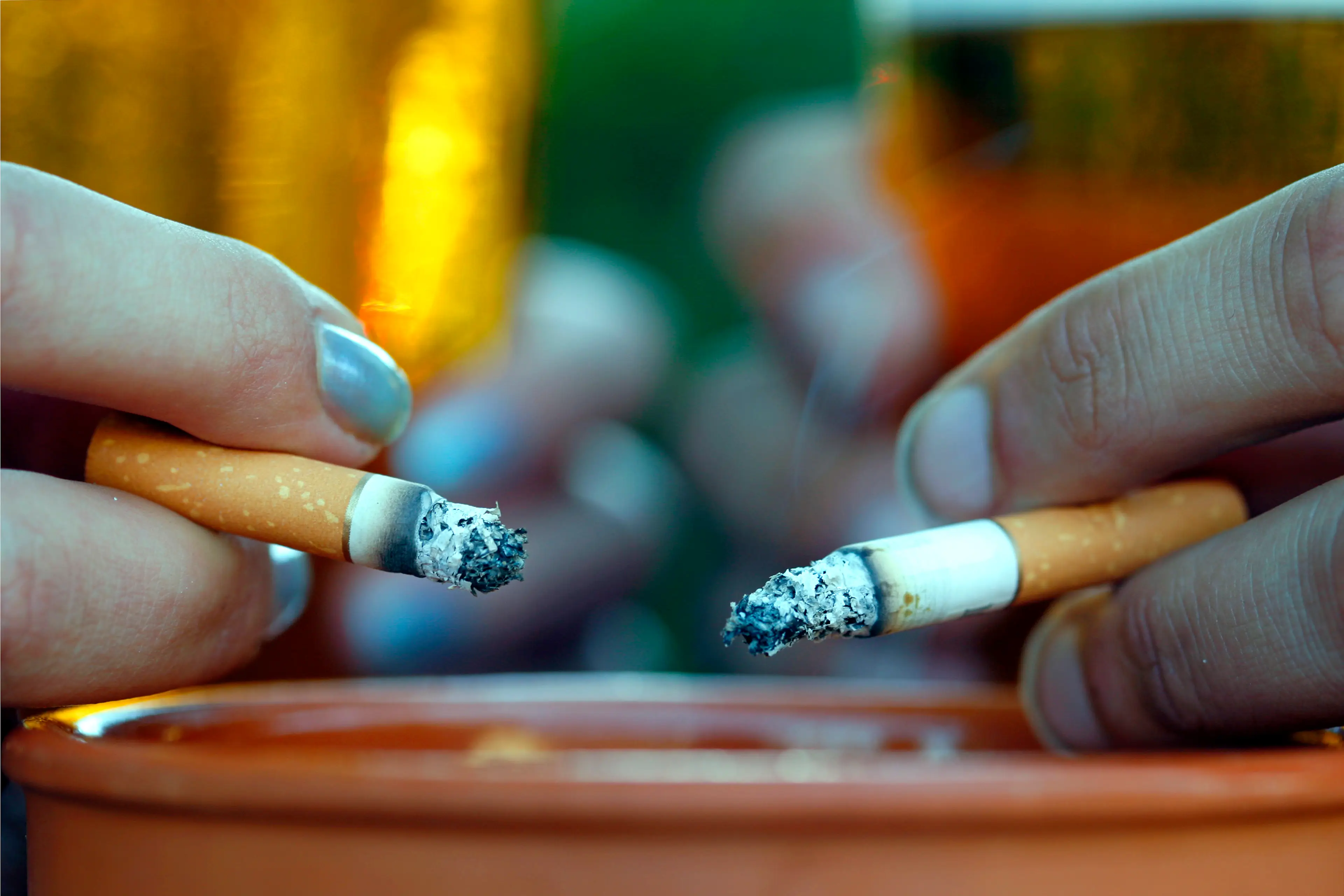 Smoking can continue in beer gardens (Newscast/Universal Images Group via Getty Images)