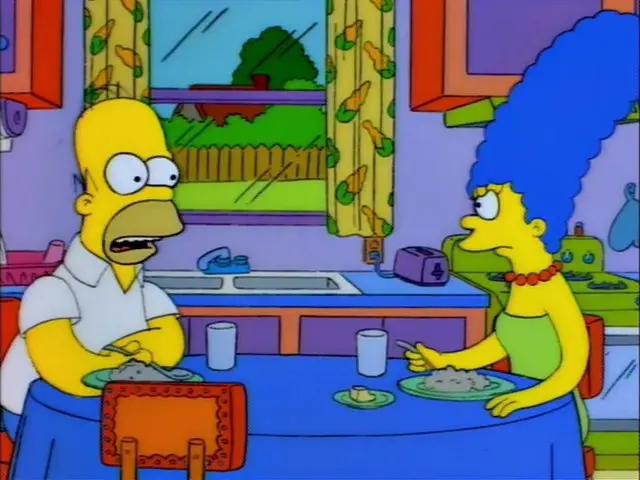 Homer let the intrusive thoughts win for just a second there. (Disney)