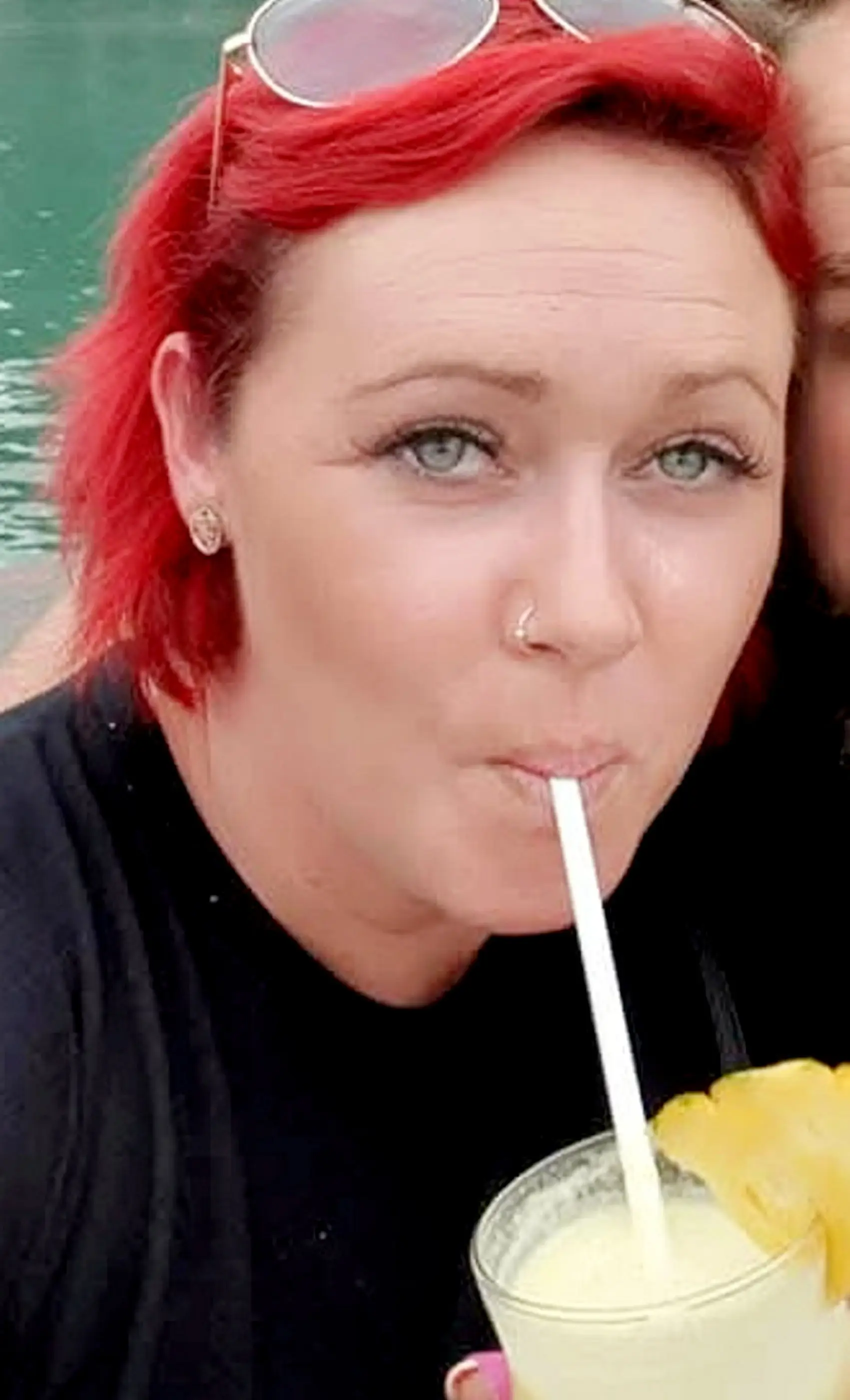 Melissa Bourke, 44, drank a dozen glasses of bourbon every day for a whopping 25 years (Melissa Bourke/SWNS)