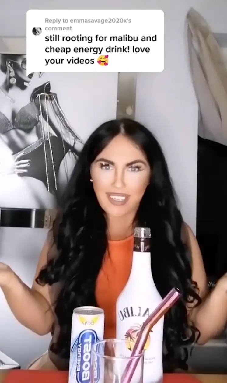 Danielle claims she doesn't get hangovers.