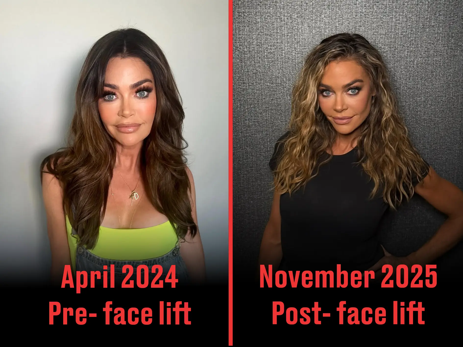 You may have noticed Denise looking a little different (Instagram/deniserichards)