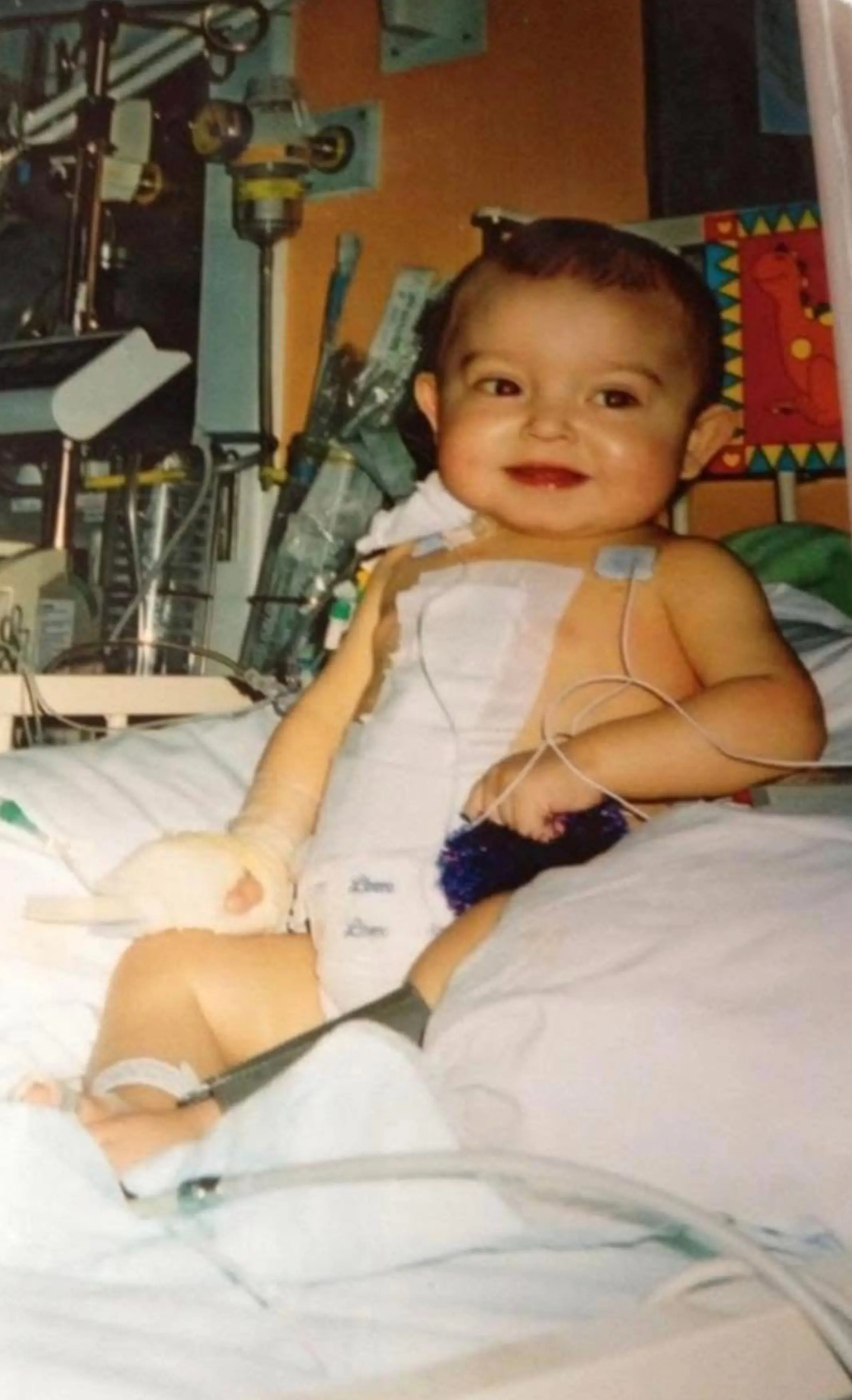 He'd had a liver transplant within the first year of his life. (Kennedy News and Media)