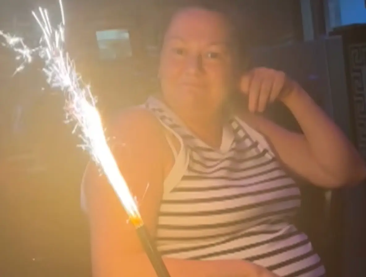 Four days after her last injection, Karen became incredibly unwell (ITV News)