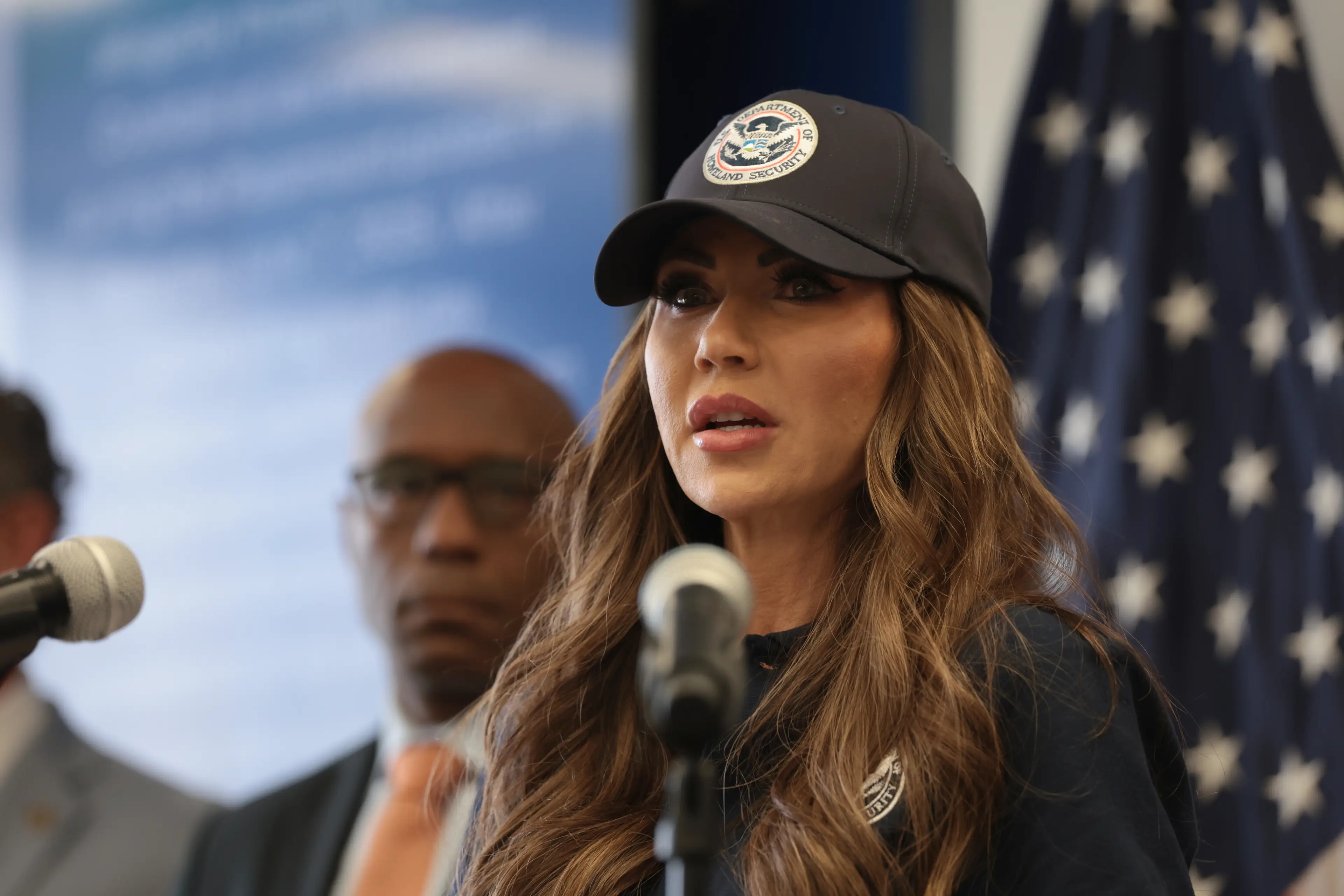 South Park has shared another jab at Noem on social media (Luke Johnson / Los Angeles Times via Getty Images)