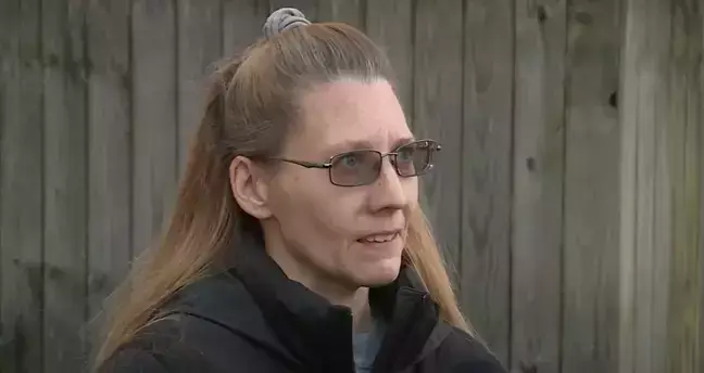 A coroner has explained how Jennifer Maedge didn't notice her husband's body was in her wardrobe.