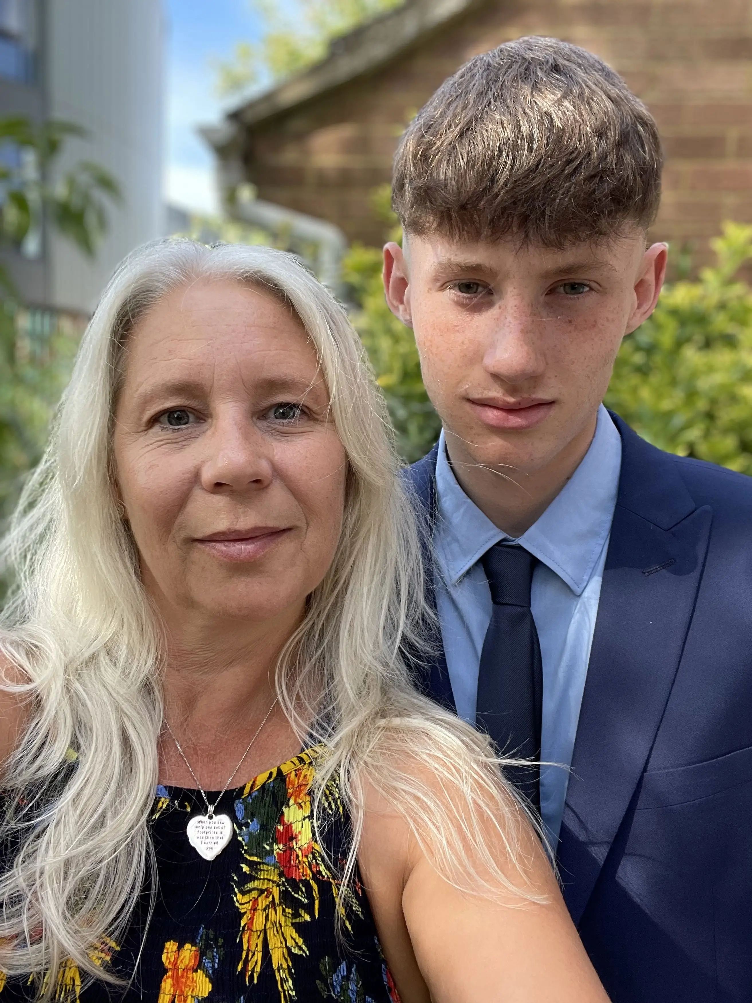 Teenager Brayden Cook has been left fighting for his life after a shortcut home from the pub went horrifically wrong (Kennedy News and Media)