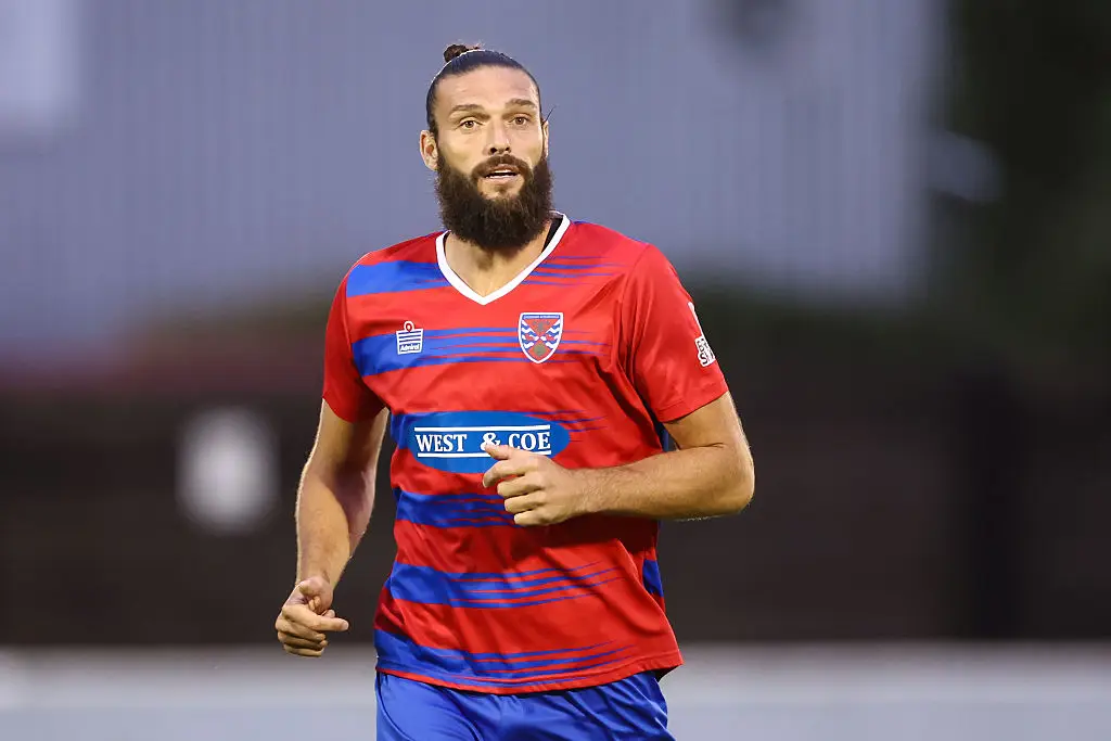 Carroll is now a player and shareholder at Dagenham & Redbridge (Jacques Feeney/Offside/Offside via Getty Images)