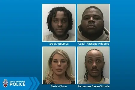 They were sentenced today. (Devon and Cornwall Police)